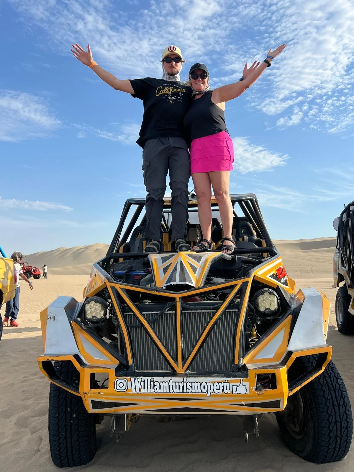 LIMA - HUACACHINA - PERU - Jado’s dream - and an honour to share it with him