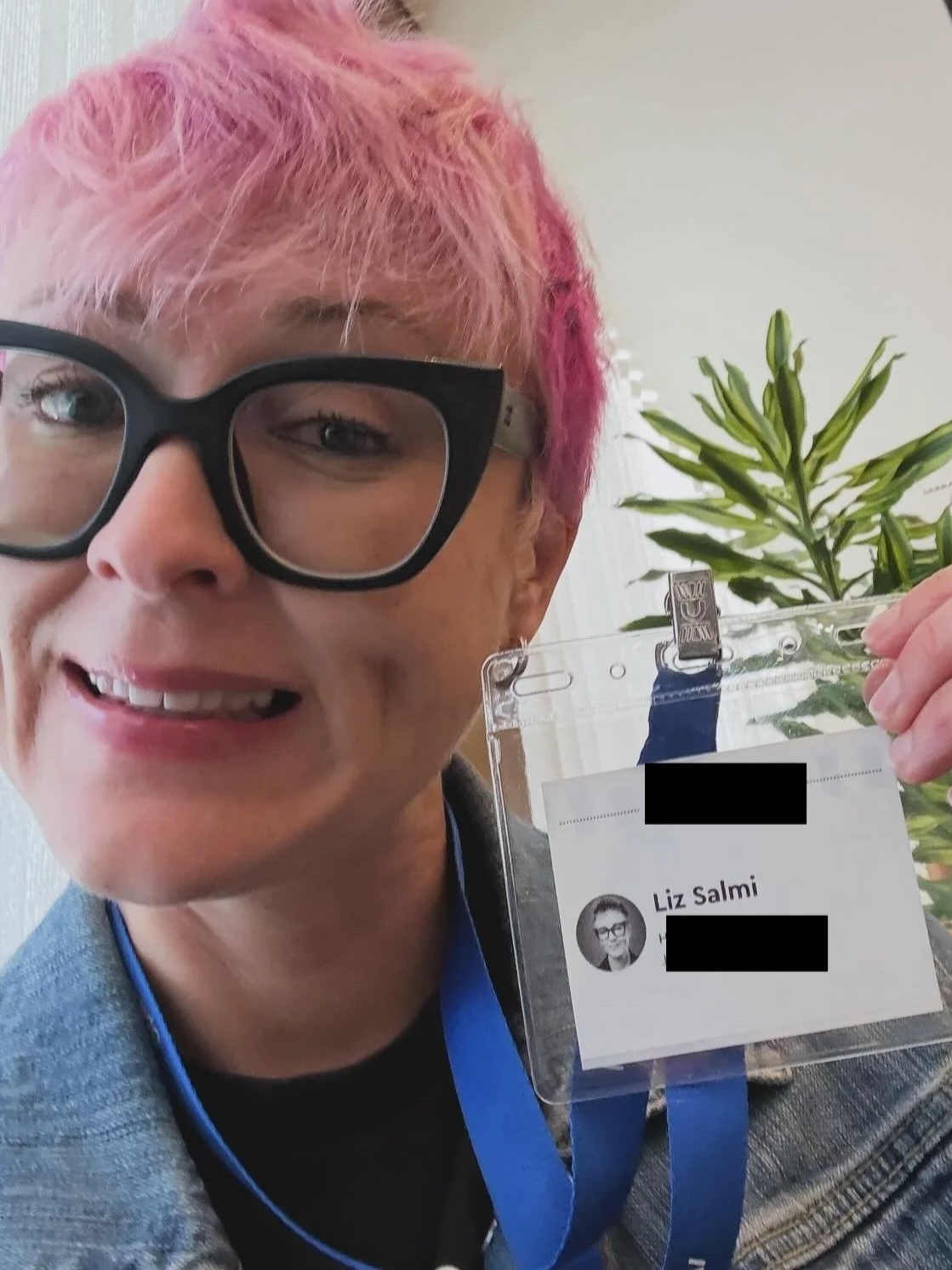 Liz Salmi at an AI company in San Francisco.