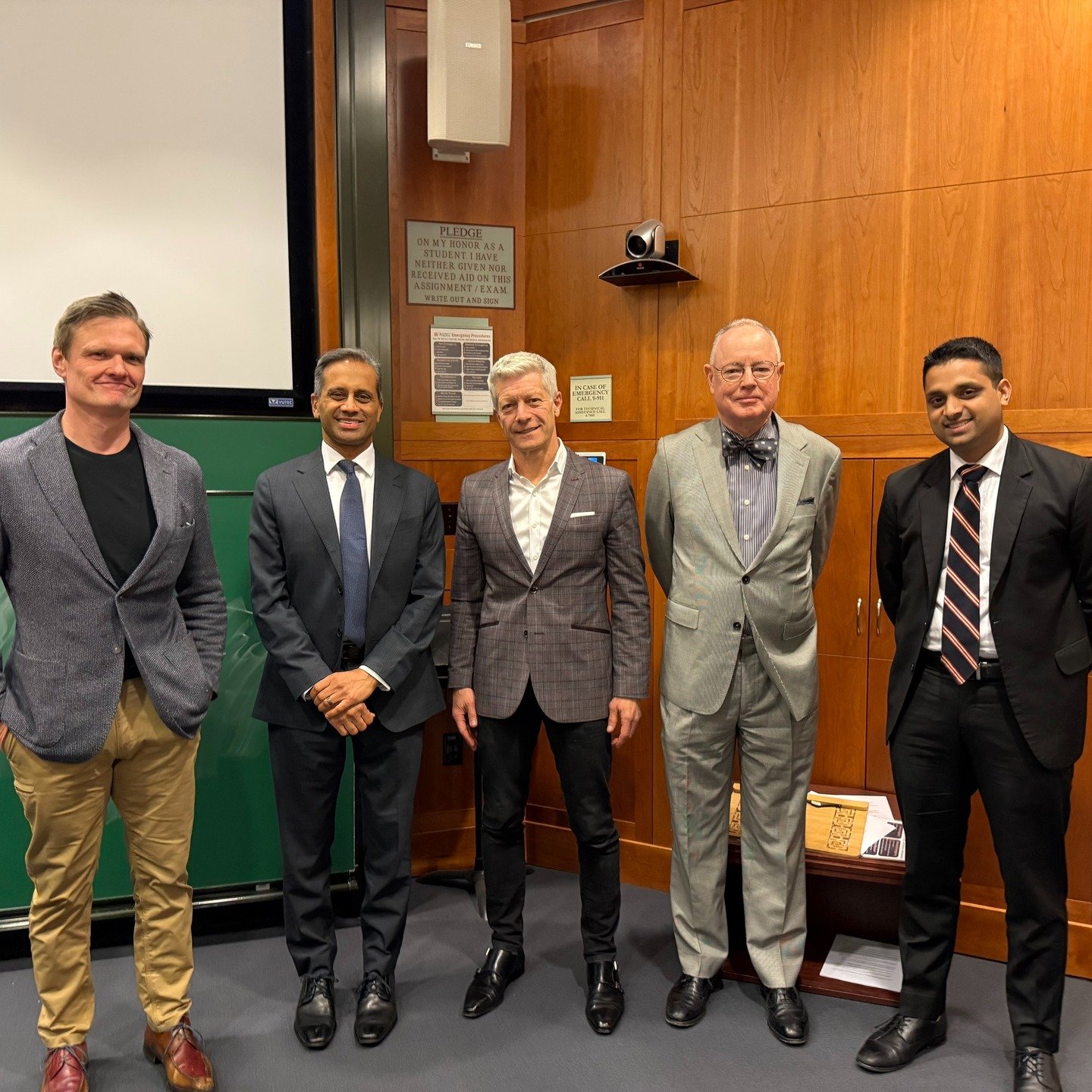 Thank you to Professor Jayanth Krishnan, Court Golumbic ('90) of Goldman Sachs, Professor Paul Stephan ('77), and Professor Kevin Cope for their participation in last week's International Corruption and Foreign Corrupt Practices Act panel!