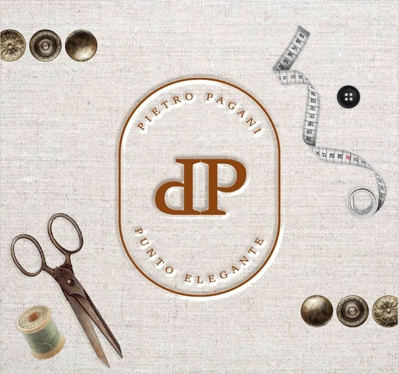 Brand visuals and digital assets created for Pietro Pagani, an Italian haute couture tailor specialising in made-to-measure craftsmanship