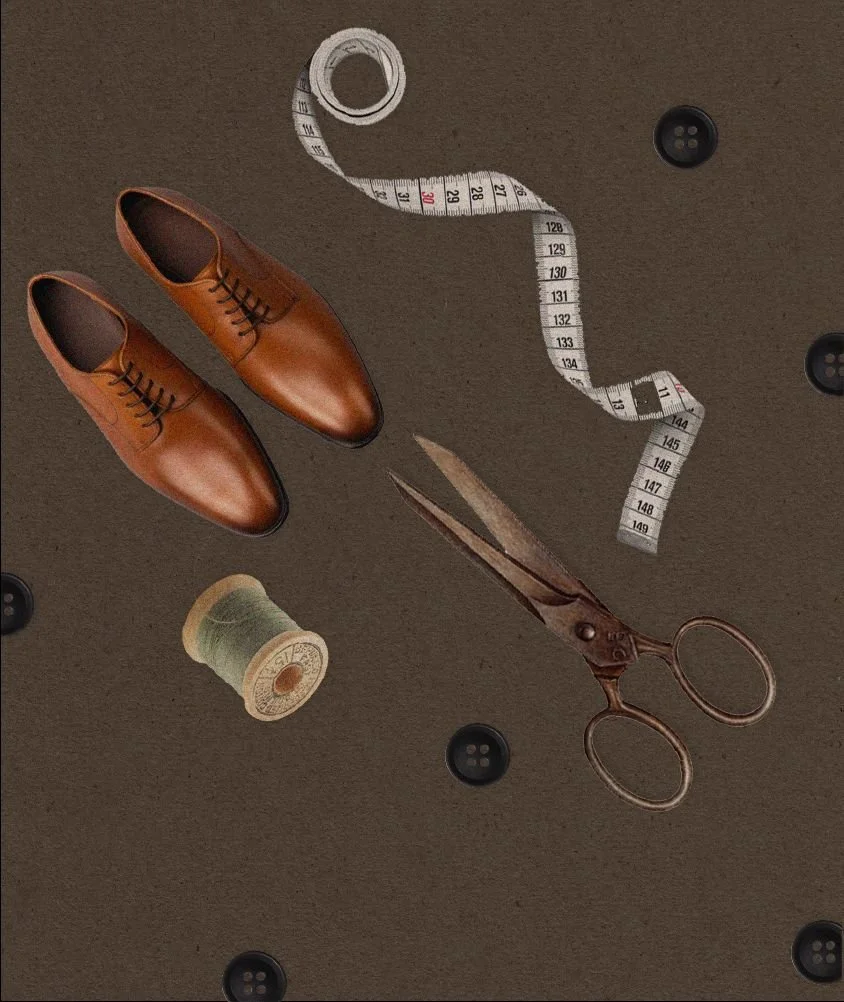 Brand visuals and digital assets created for Pietro Pagani, an Italian haute couture tailor specialising in made-to-measure craftsmanship