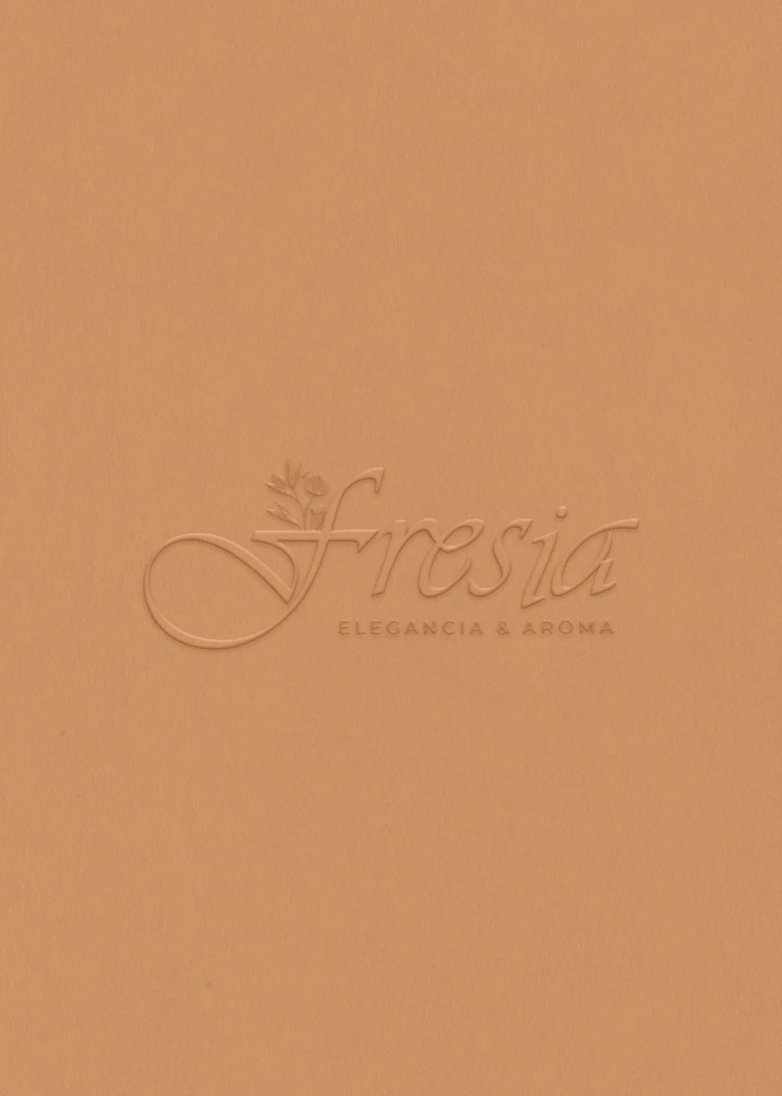 Brand identity applications and visual mockups for Fresia, a floral brand rooted in heritage and contemporary expression.