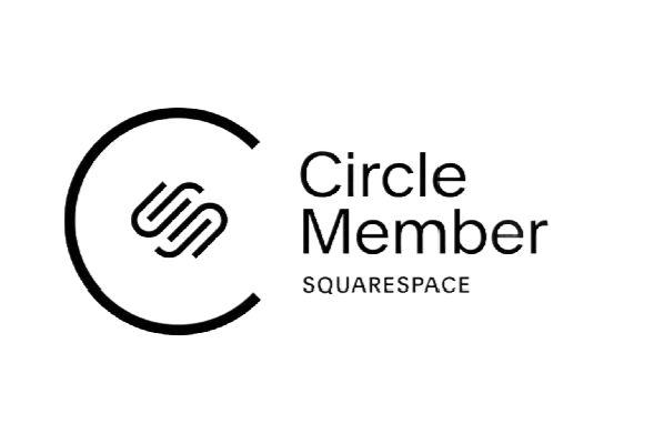 Squarespace Circle Member logo with black text and circular design on a white background.