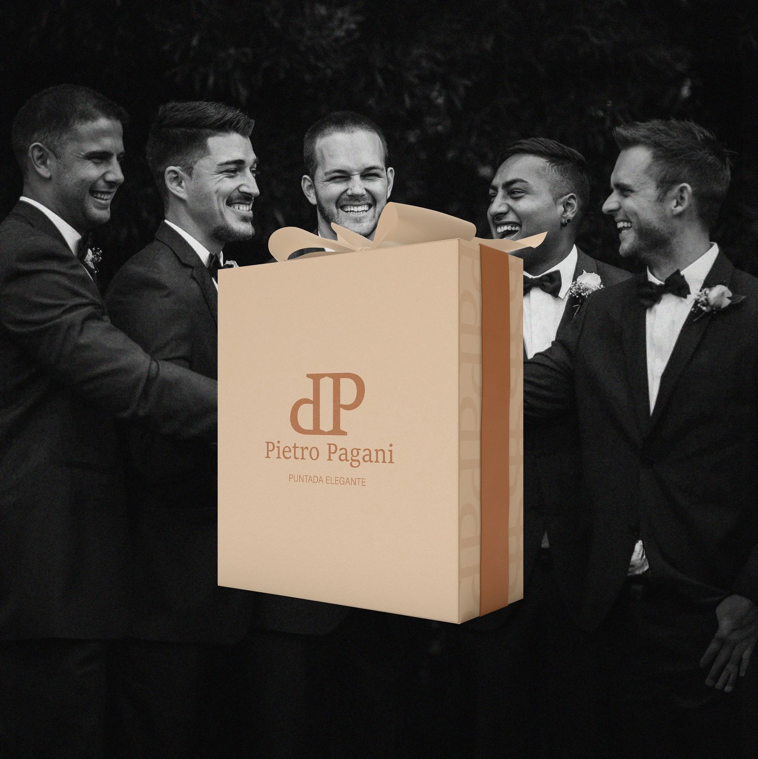 Brand visuals and digital assets created for Pietro Pagani, an Italian haute couture tailor specialising in made-to-measure craftsmanship