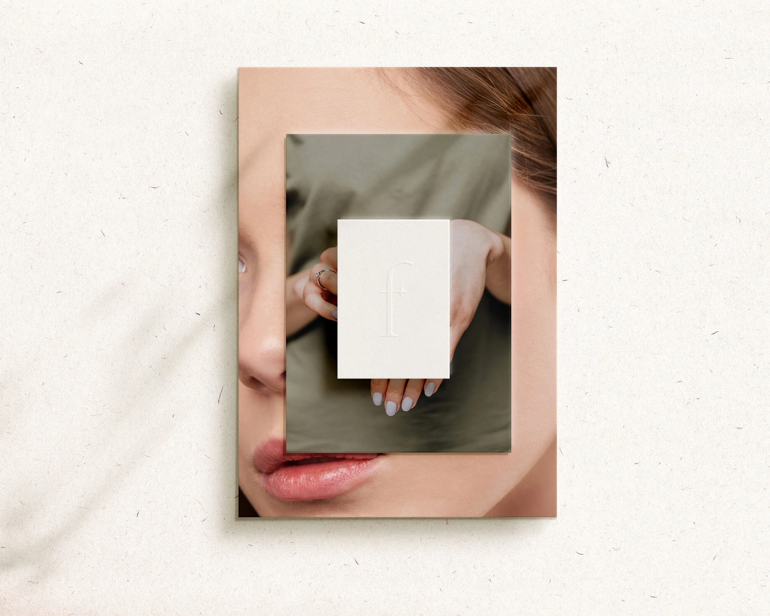 Brand visuals and digital assets created for Flore Beauté et Naturel, a botanical skincare brand focused on gentle, conscious skin care