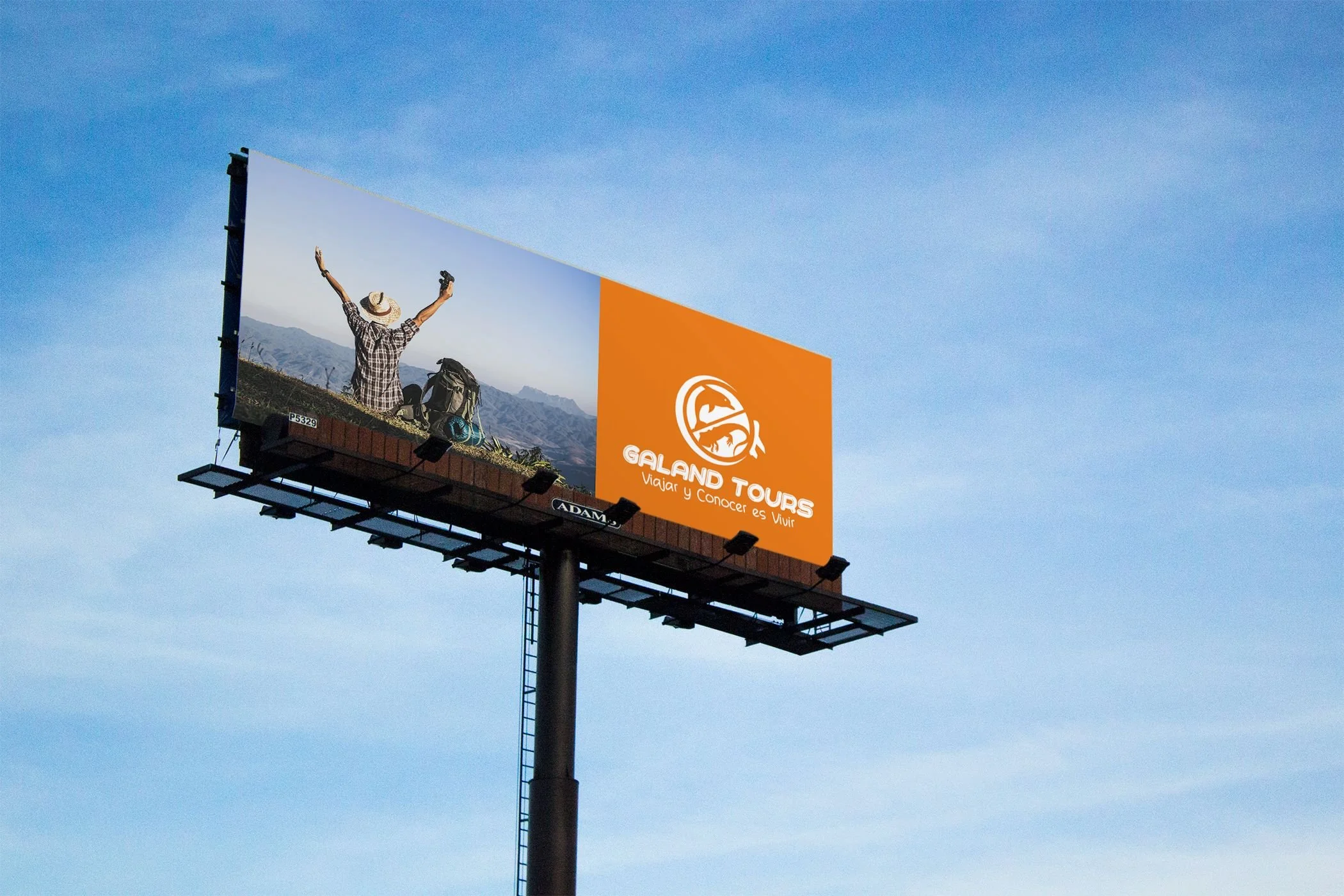 Brand visuals and strategic assets developed for Galand Tours, an ecotourism agency focused on sustainability and authentic travel experiences