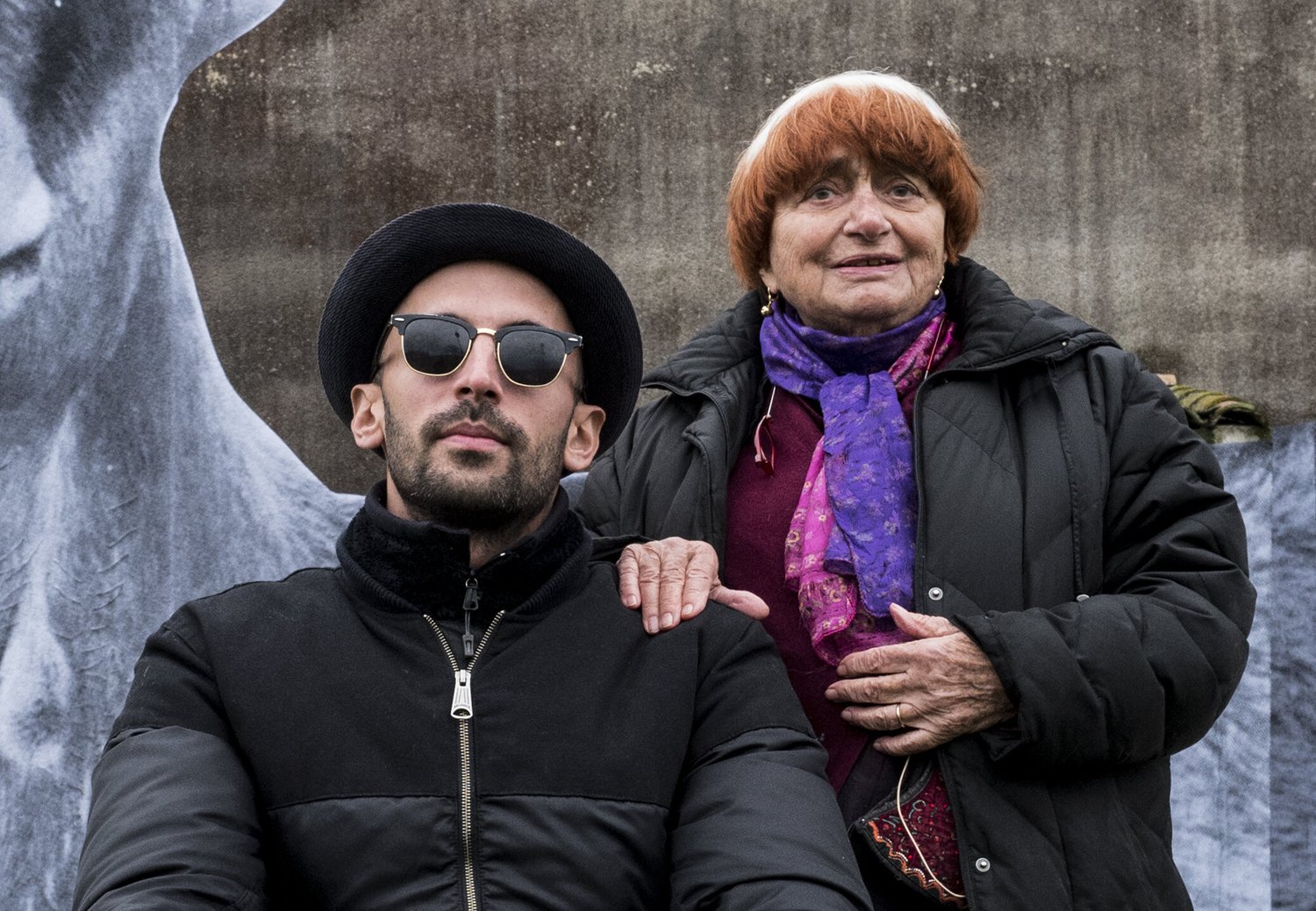 PN 56: Agnès Varda & JR on “Faces Places” episode artwork