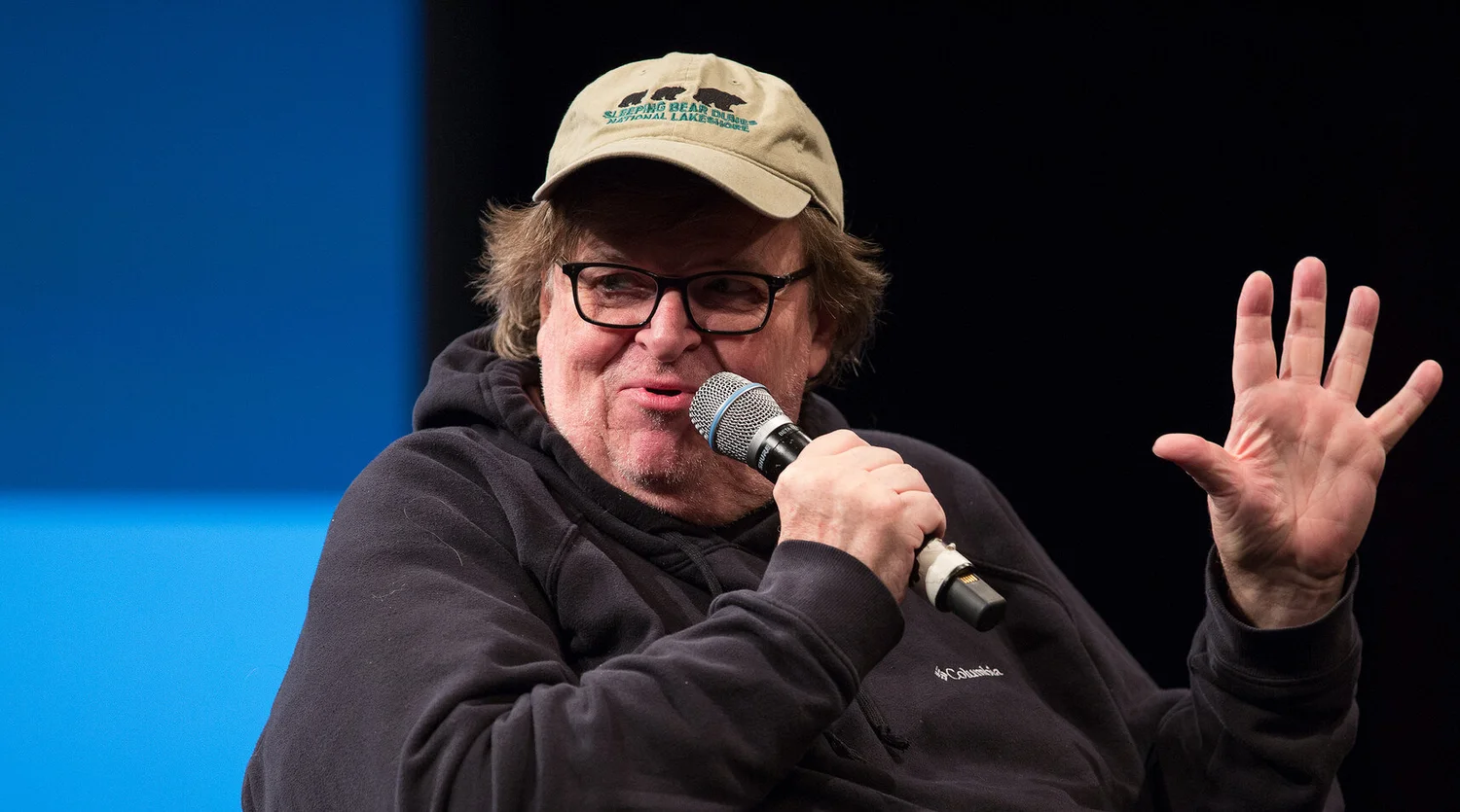 90: Michael Moore, Julie Cohen, Annie Sundberg & Stephen Maing on “Getting Political” episode artwork
