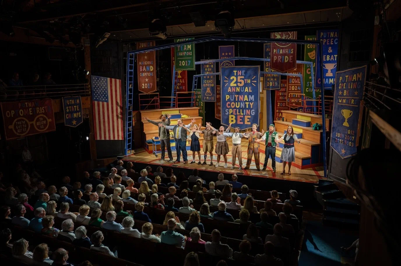 serendipitous (adj.) /ser.ənˈdɪp.ə.t̬əs/
happening, found, or achieved by a lucky and unexpected accident.

(thank you @joelwaggoner)

The 25th Annual Putnam County Spelling Bee at @capeplayhouse &mdash; September 2026 🐝