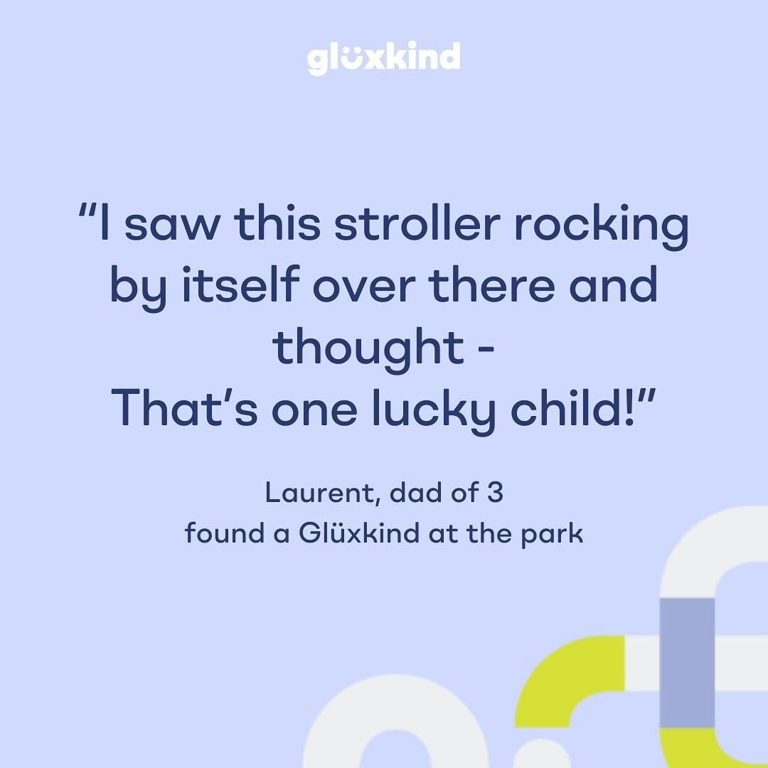 We had to smile at this statement because if you&rsquo;ve been here for a while, you know that Gl&uuml;xkind actually means lucky child in German. I guess we picked a very fitting name 🌸☀️💚 #gl&uuml;xkind #gluxkind #stroller #smartstroller #parenti