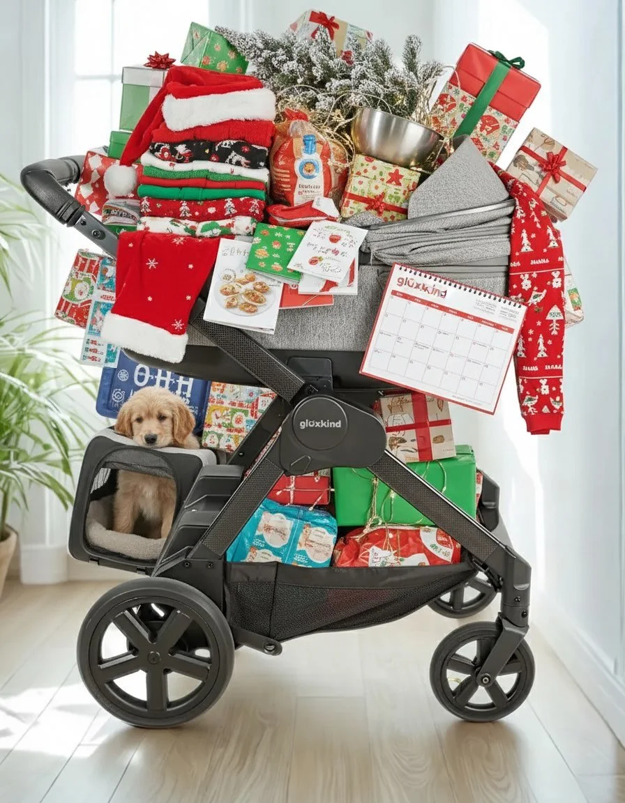 Almost accurate image of everyone&rsquo;s to do list before the holidays! Can&rsquo;t help you with all the preparations but we sure can make it absolutely easy to cruise with a stroller that&rsquo;s this fully loaded. Push assist got you!! 

#smarts