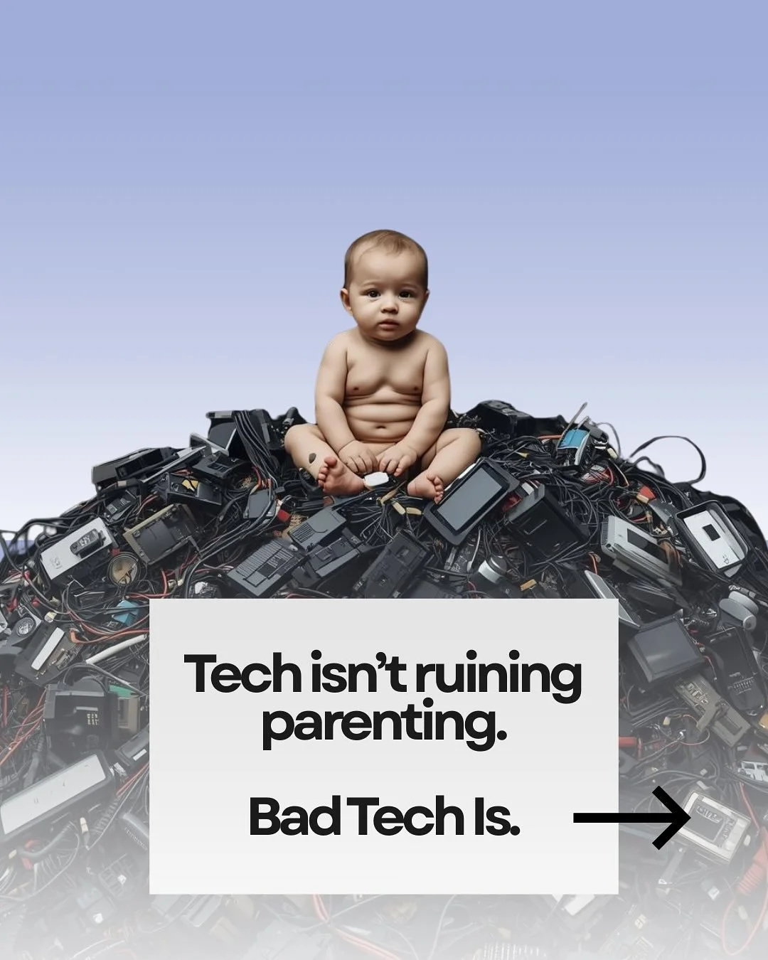 Today&lsquo;s parents don&rsquo;t need less technology. We have a lot of tools at our fingertips that we can use to outsource some of the tasks that take up time that could be spent with the people we love. 
But there is so much information out there