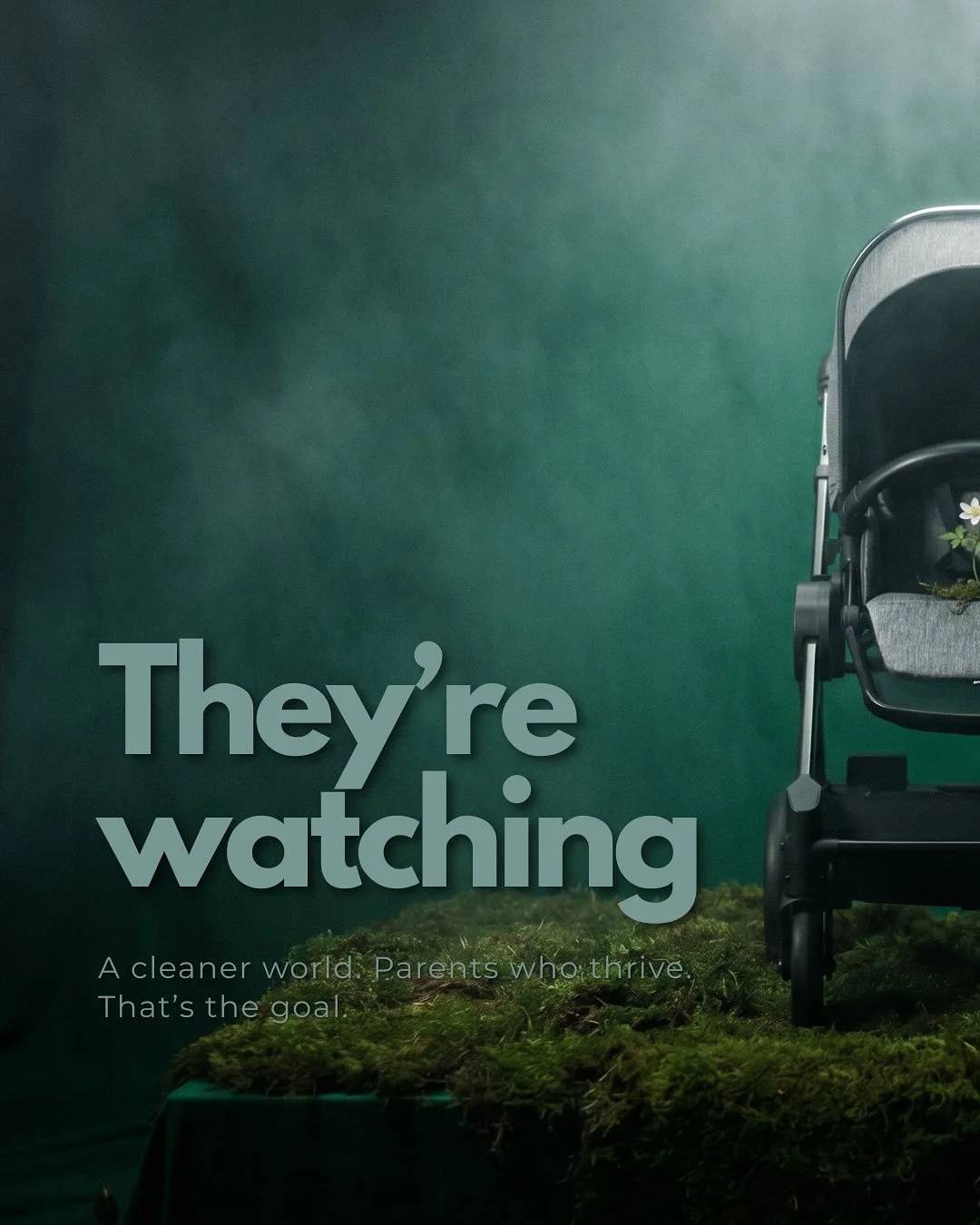 Earth Day! 🌱 we are building for them first, for us second! While Gl&uuml;xkind is the first smart stroller company to rethink how parents can be supported better throughout their days, months and years, we first and foremost build products for the 