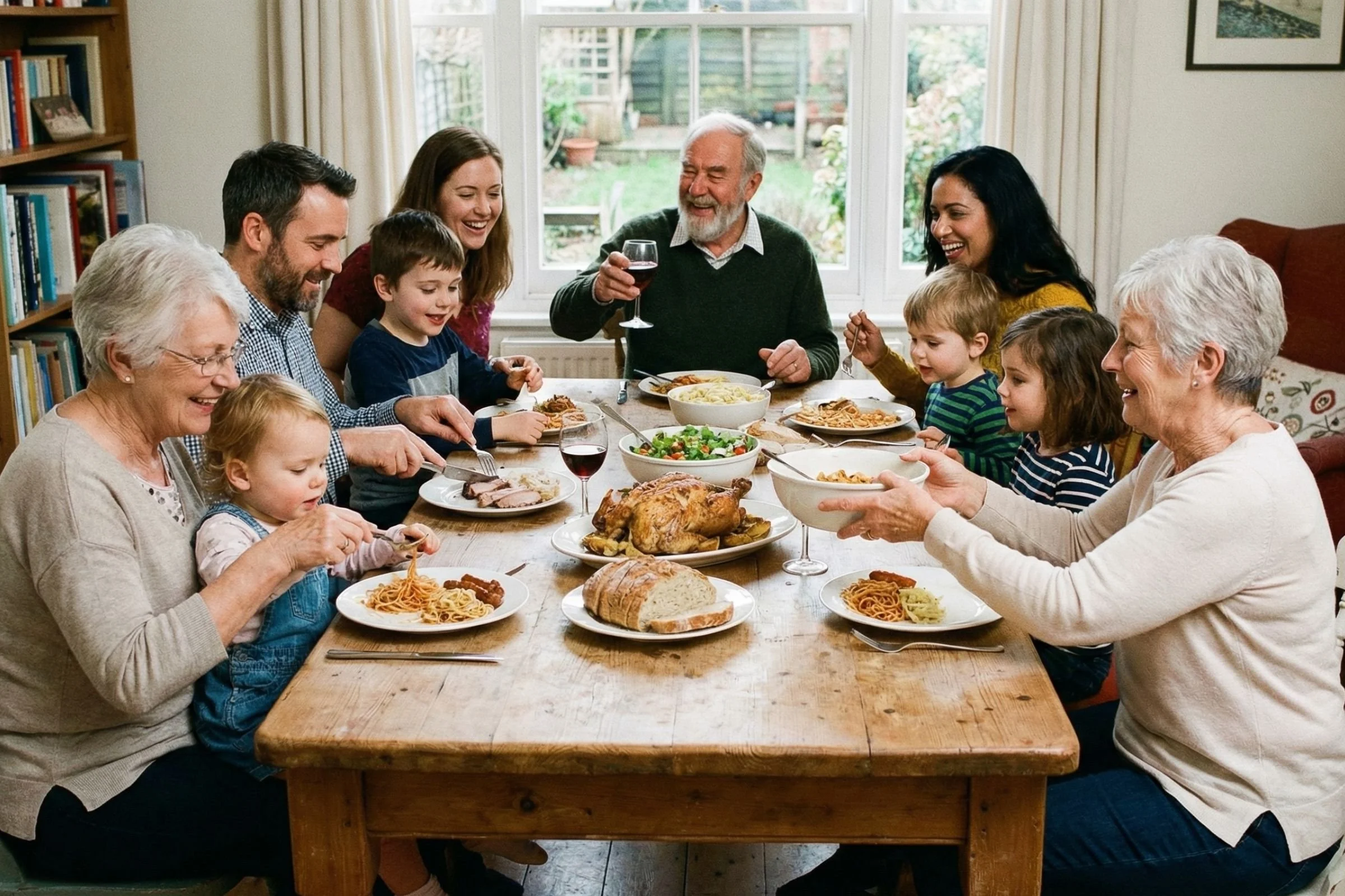 The family support village that helped previous generations of parents.