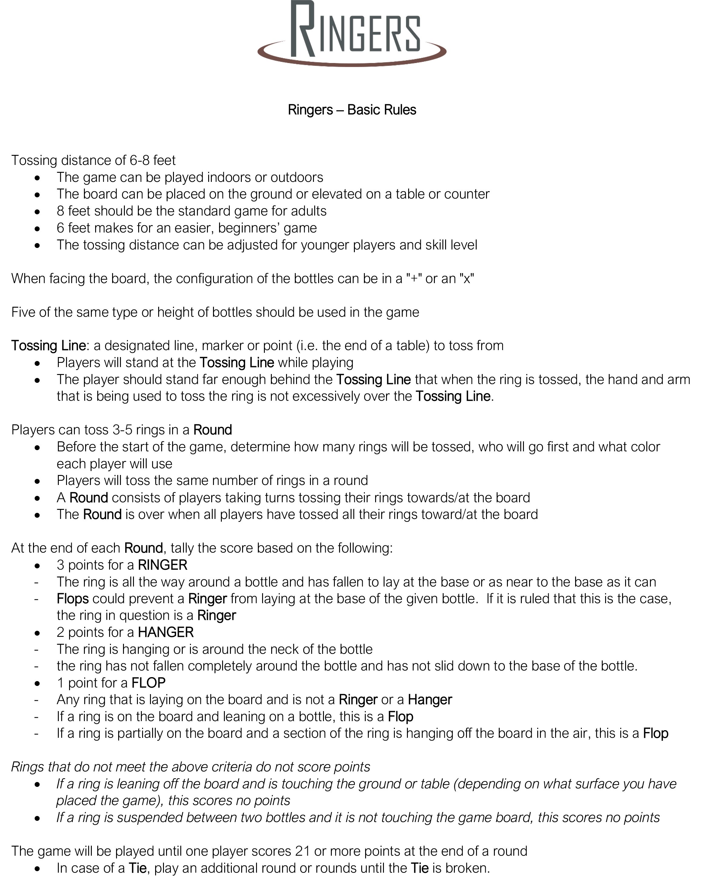 Basic Rules