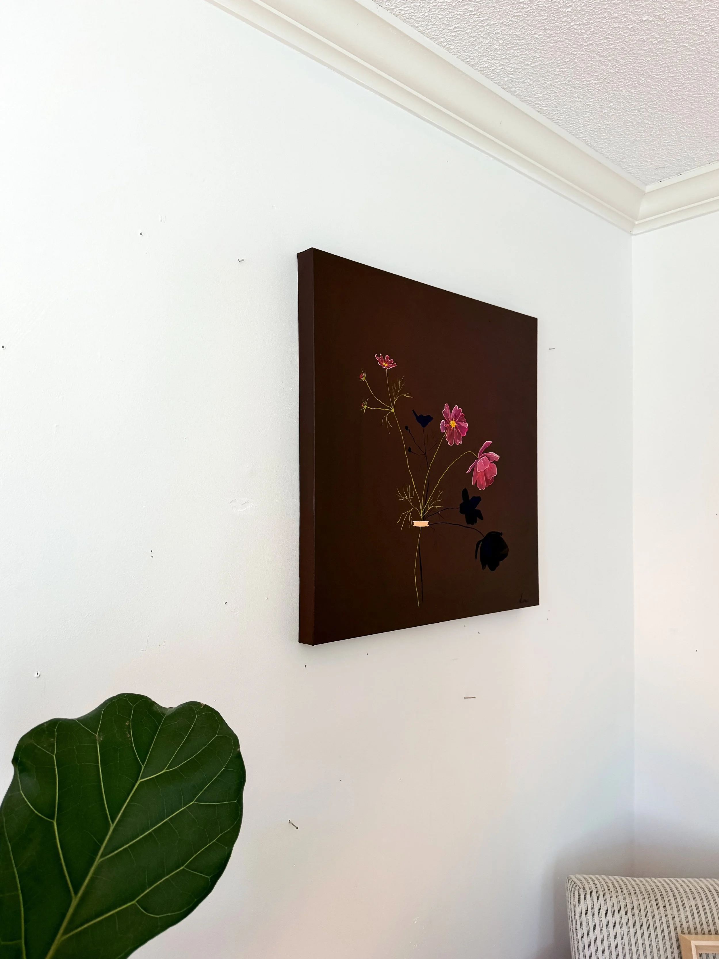 Cosmos - 24" x 24" UNFRAMED Canvas
