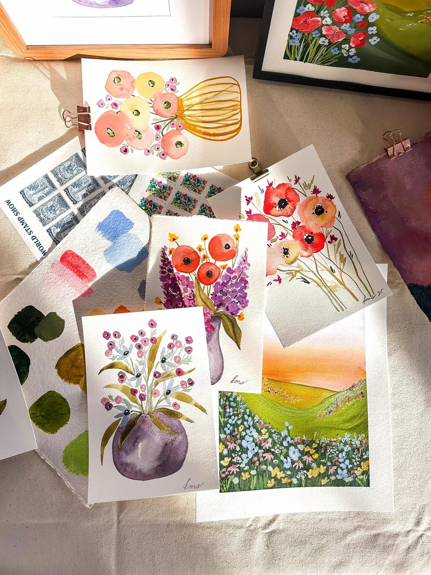 Good Morning from the Studio! 

I hope you all had a wonderful Christmas Day yesterday. We are still cleaning up the mess and that&rsquo;s okay. Slowly but surely. 

My work as mama-magic-maker is done. After a much deserved good night of sleep, I&rs