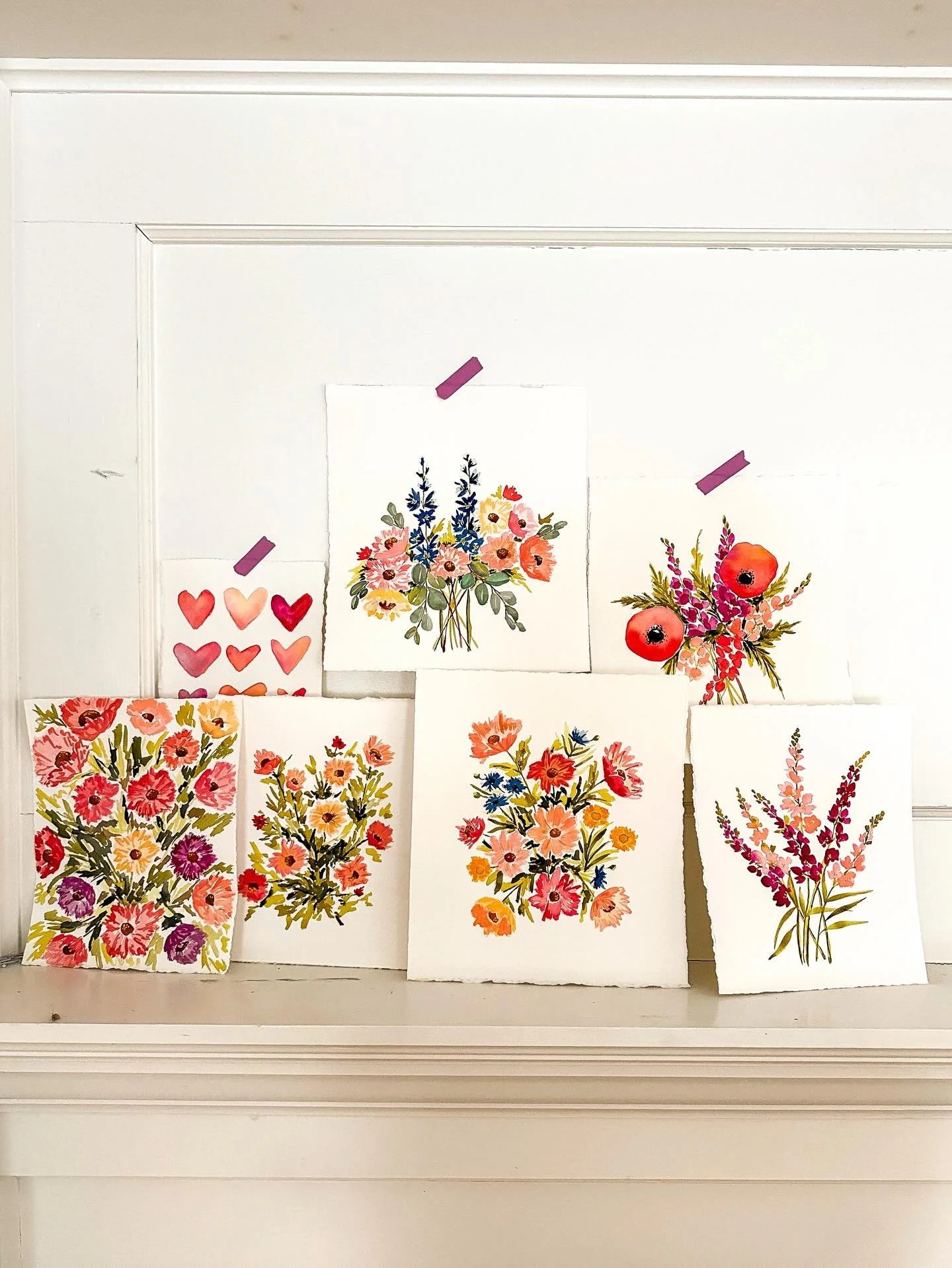 Absolutely pouring out of me. Winter is slow and quiet and full of time to dream. And clearly, I&rsquo;m dreaming of Spring.