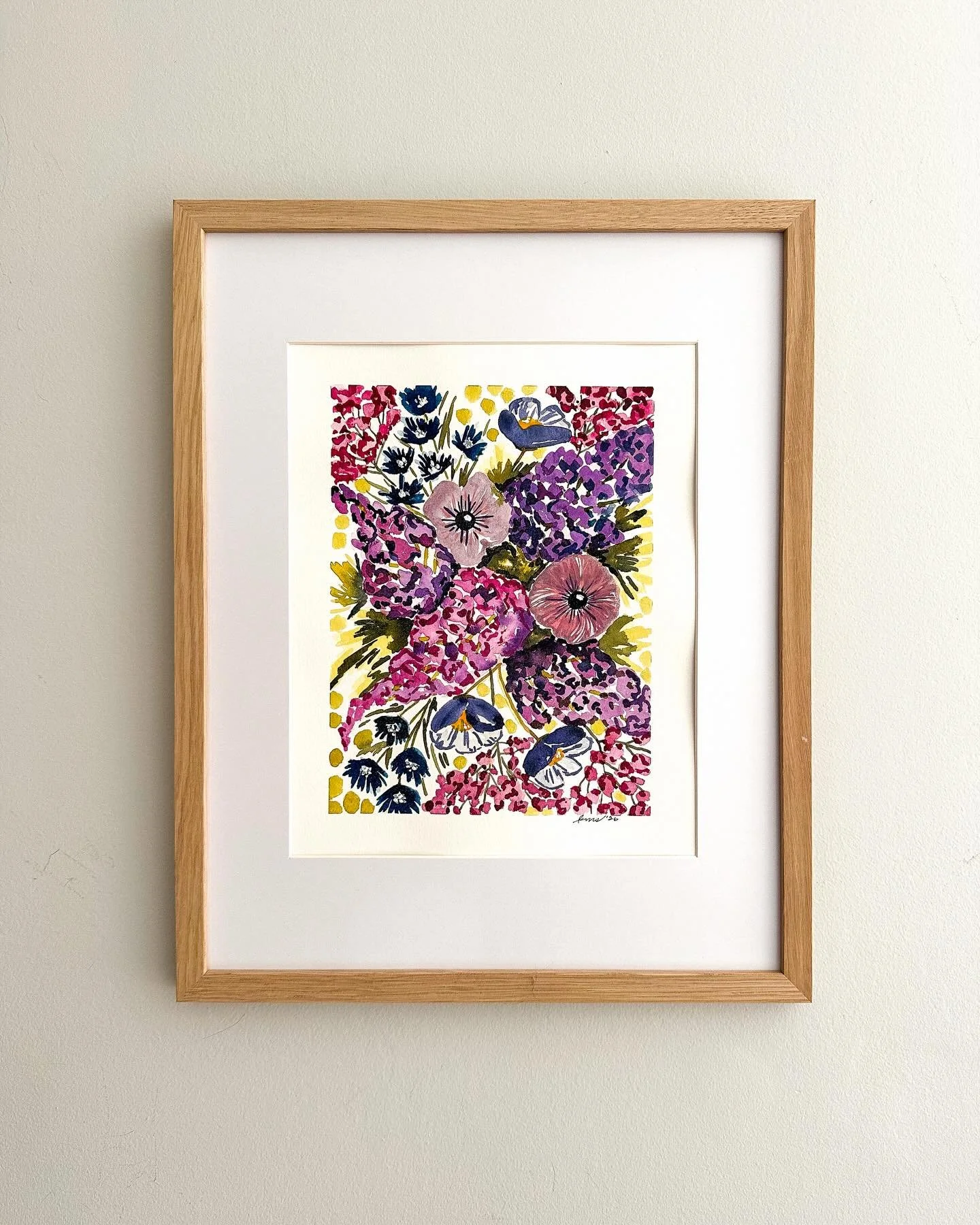 Several have sold but these four are still available (as of now)! Head to my website to collect your favorite before it&rsquo;s gone ✨

#originalwatercolor #botanicalart