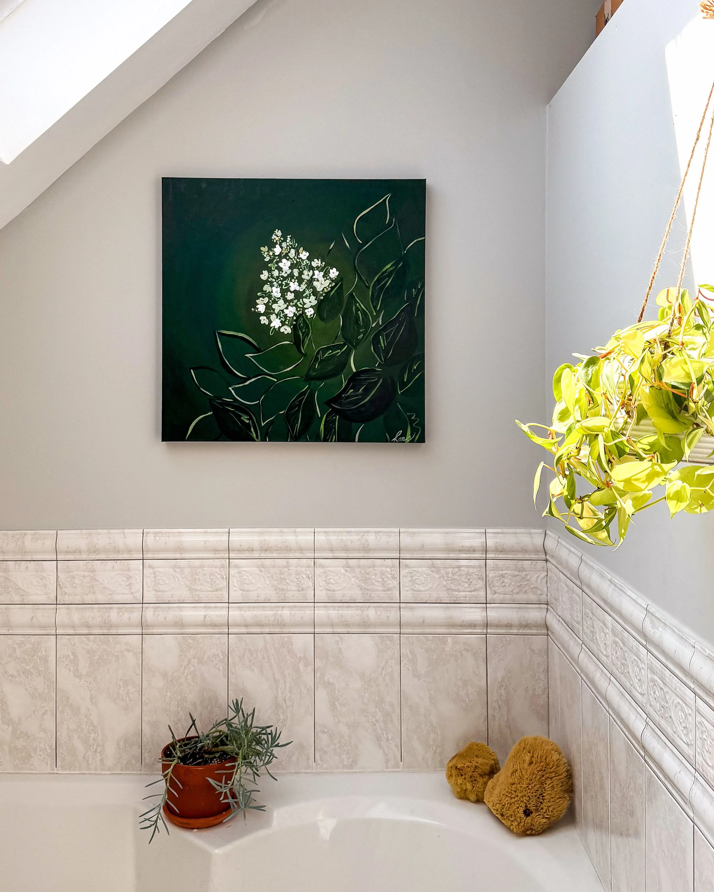 24&rdquo; x 24&rdquo; Hydrangea on canvas 

COMING SEPT 2nd to email subscribers only. Everyone else will have to take their chances and wait. 

Comment GREEN for the early access link ✨