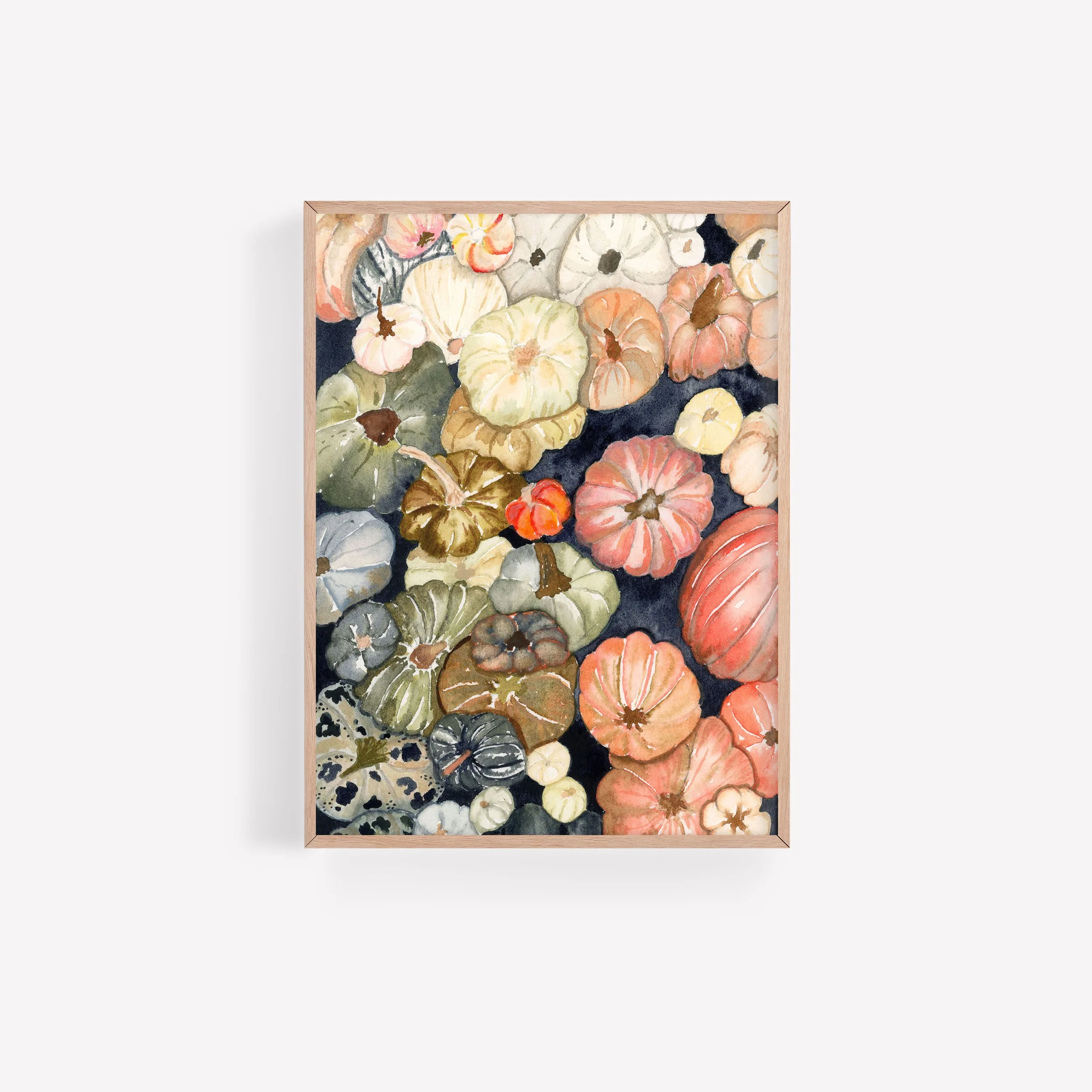 pumpkin pile simple frame no mat.jpg