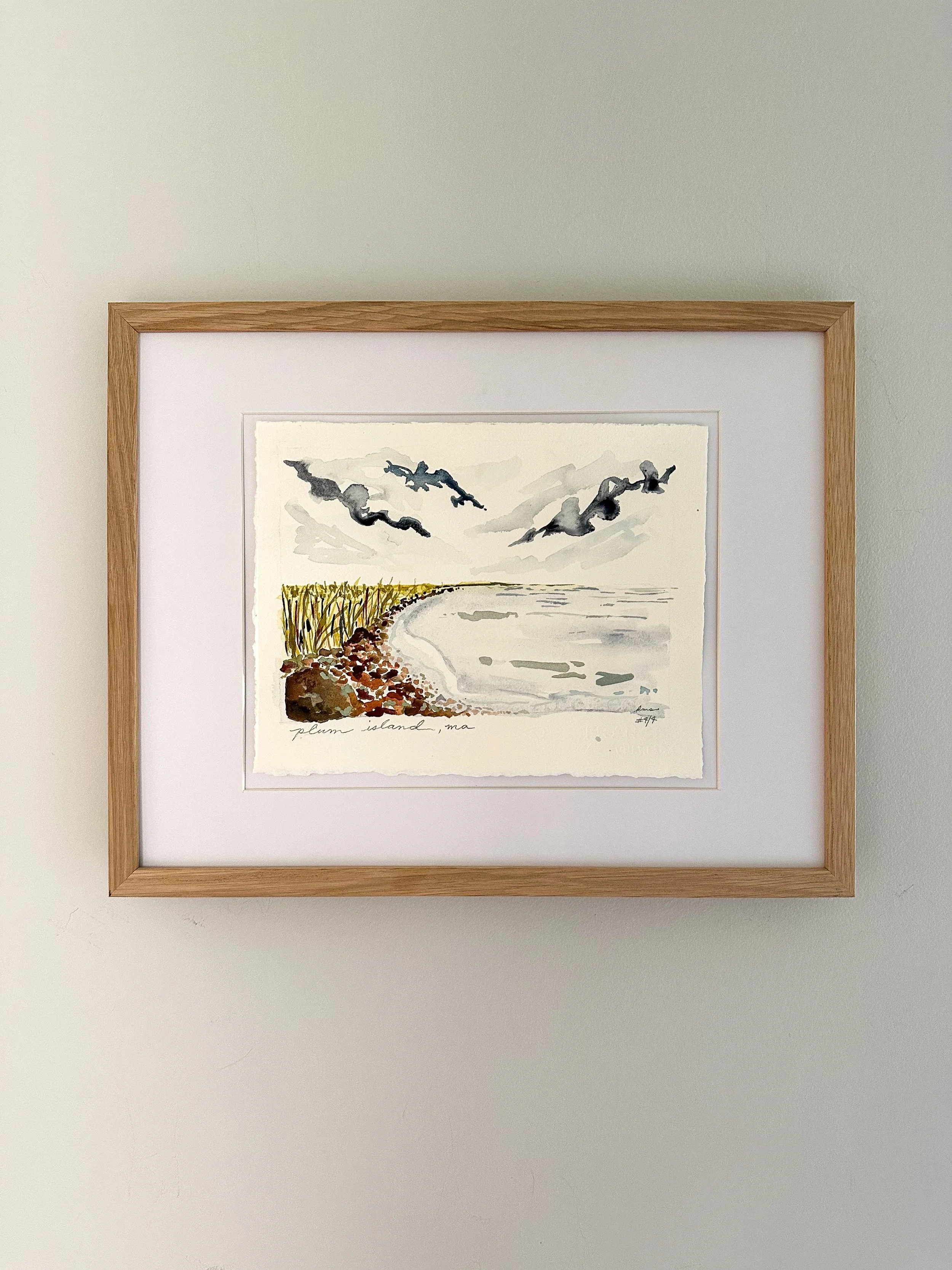 Plum Island No 4 - 11 x 14 unframed