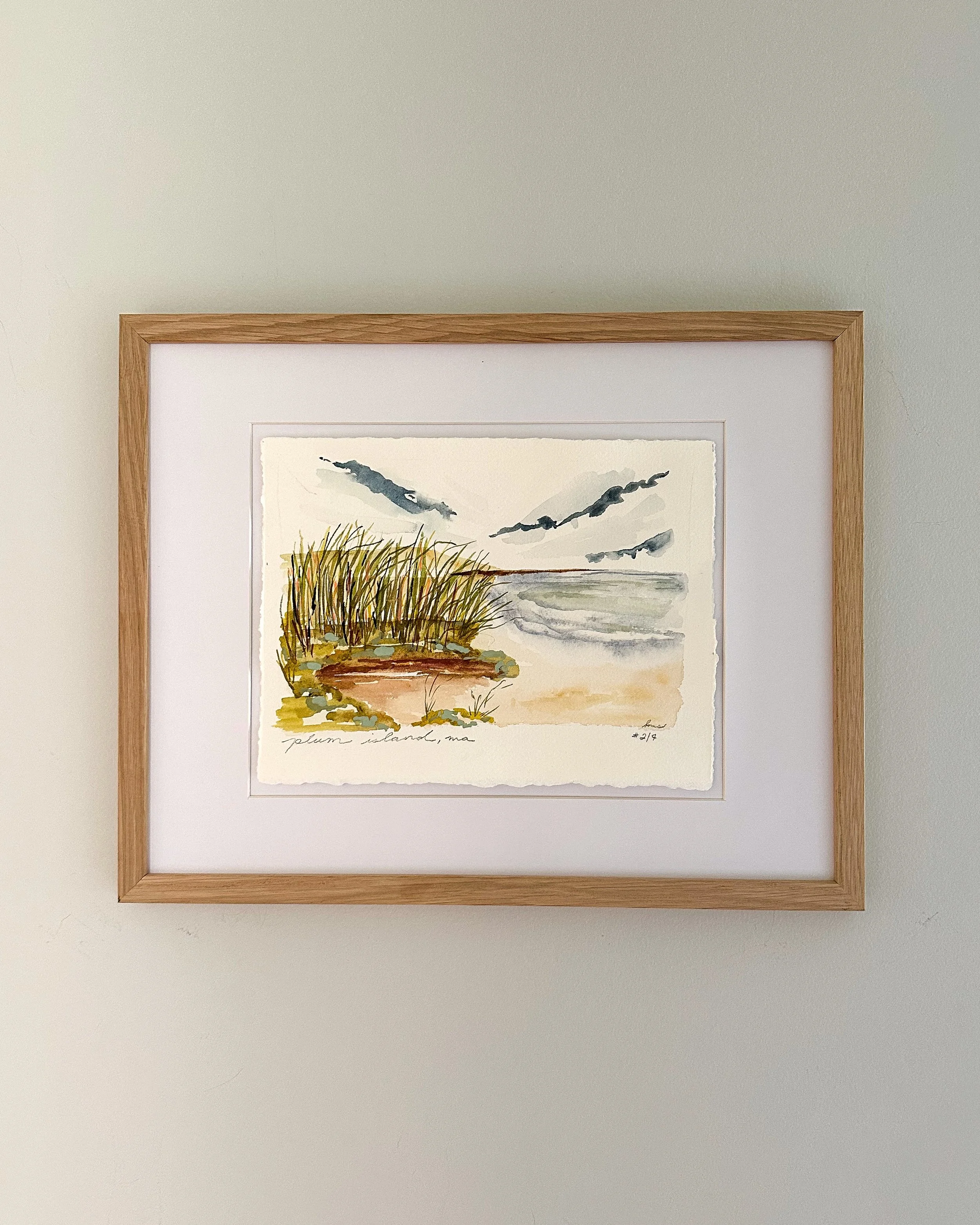 Plum Island No 2 - 11 x 14 unframed