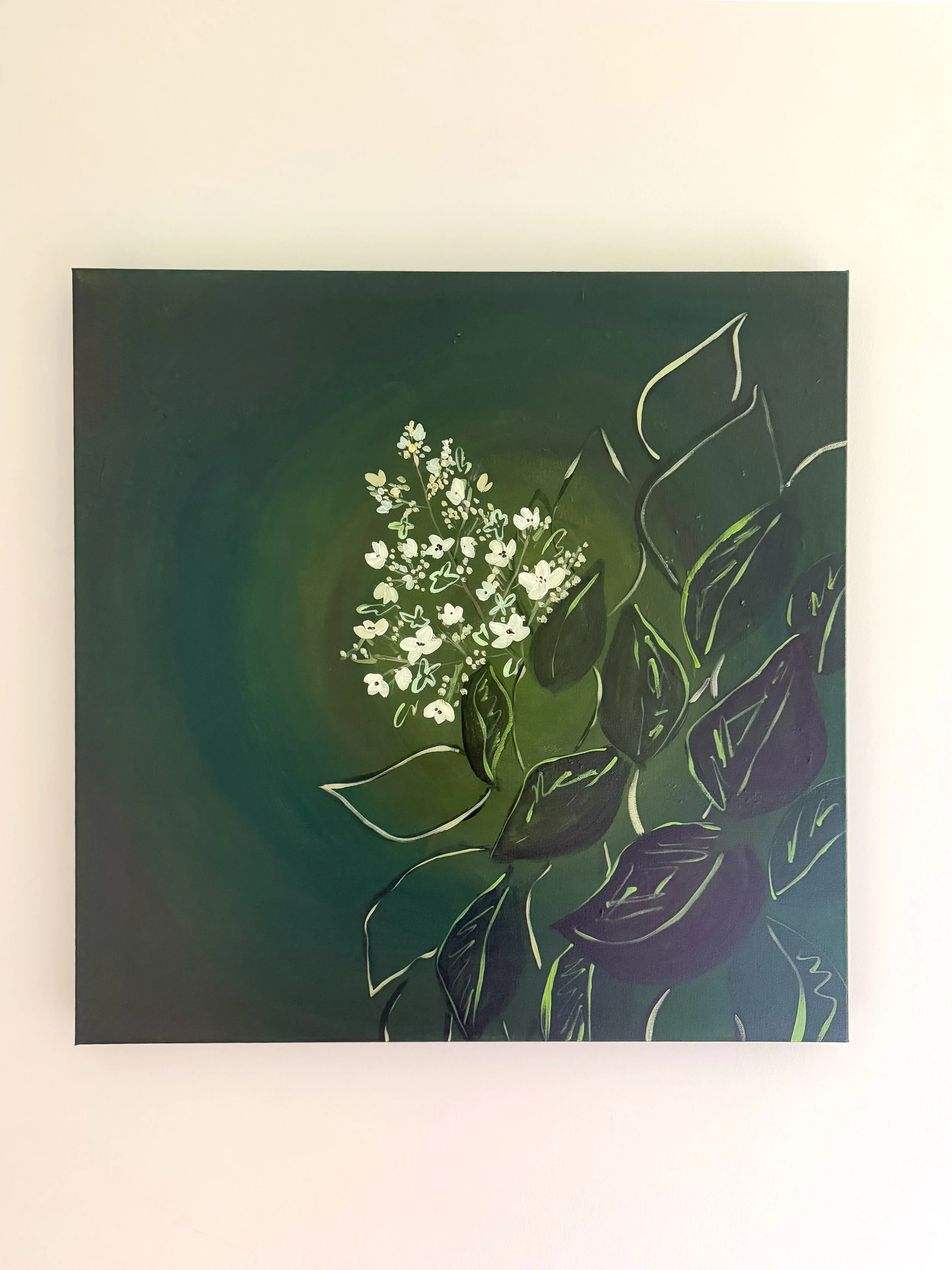 Hydrangea - 24" x 24" Canvas COMING SEPT 2nd