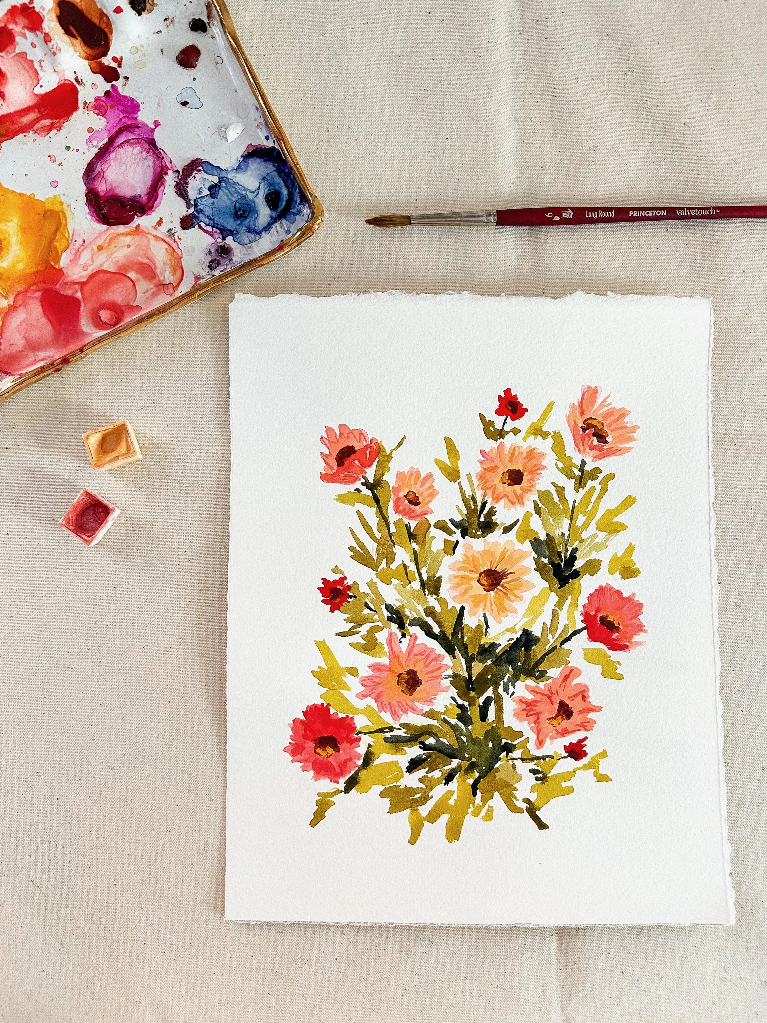 golden hour calendula flatlay.jpeg