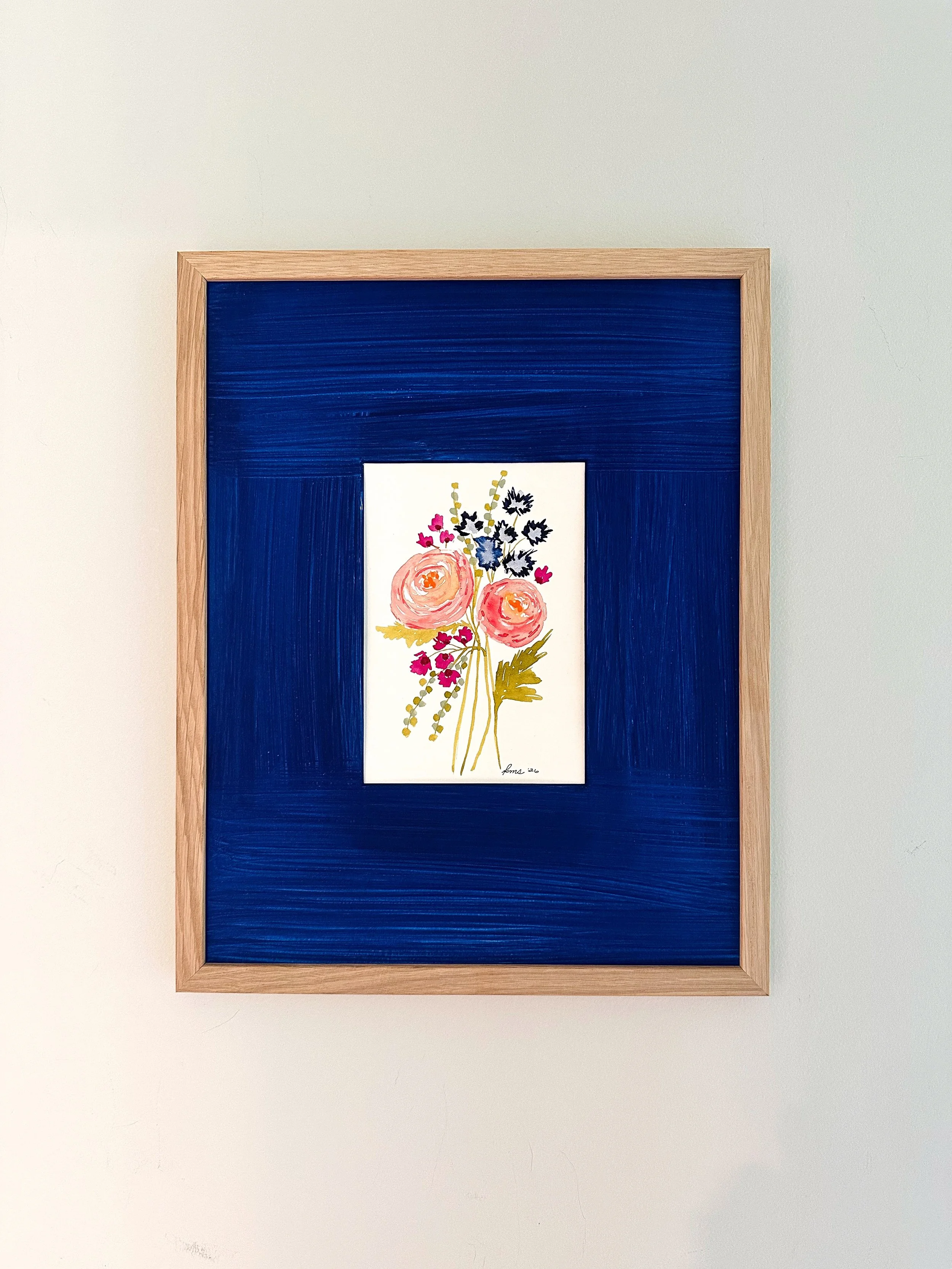 Framed Print - Floral 11" x 14"