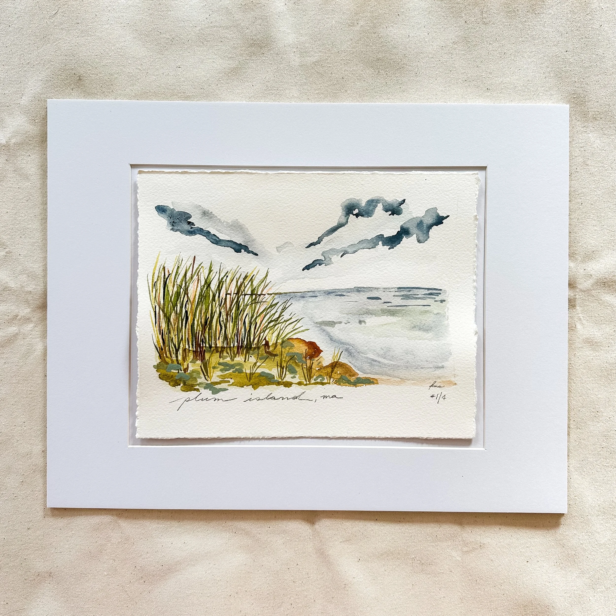 2025 Summer Studies - Watercolor on paper 11" x 14"