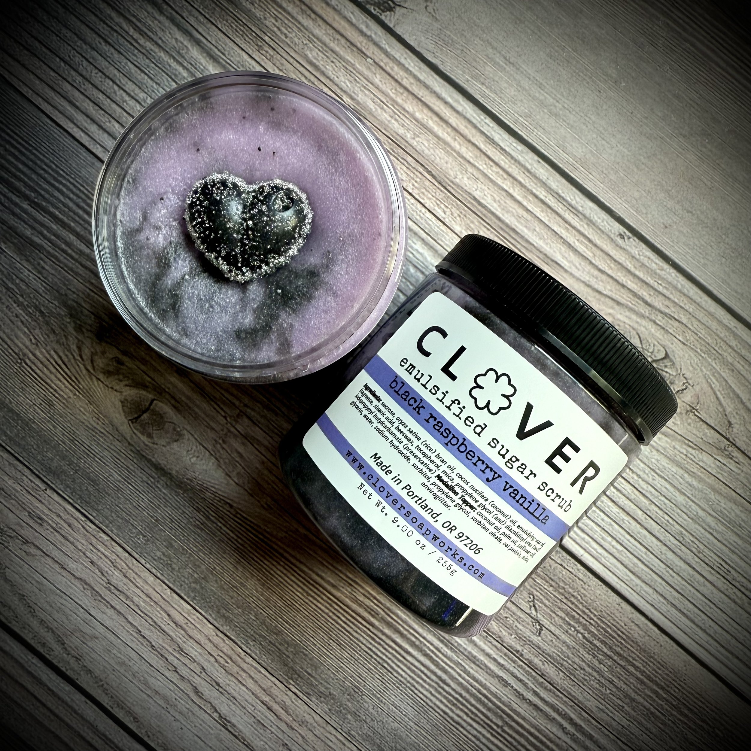 Black Raspberry Vanilla Emulsified Sugar Scrub