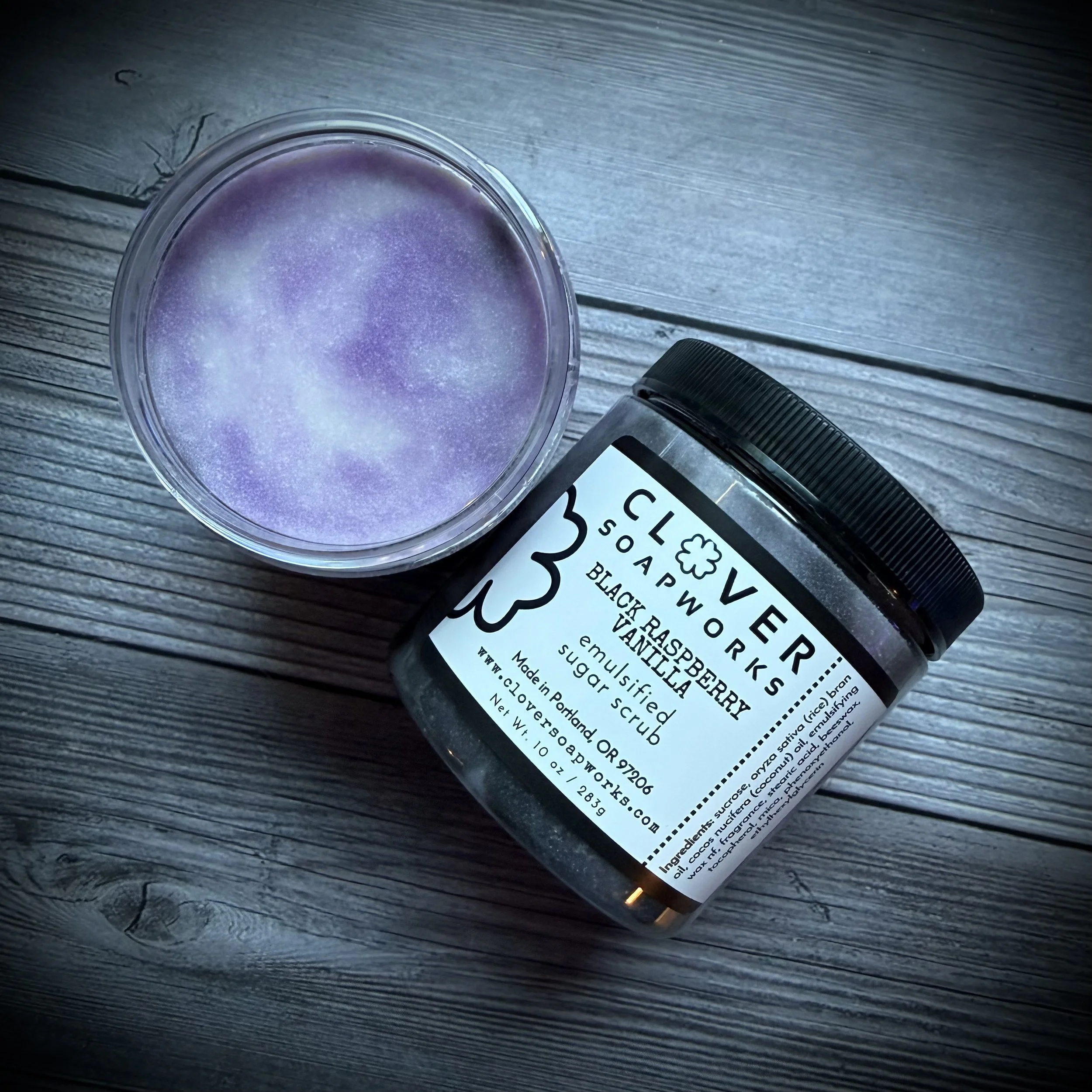 Black Raspberry Vanilla Emulsified Sugar Scrub