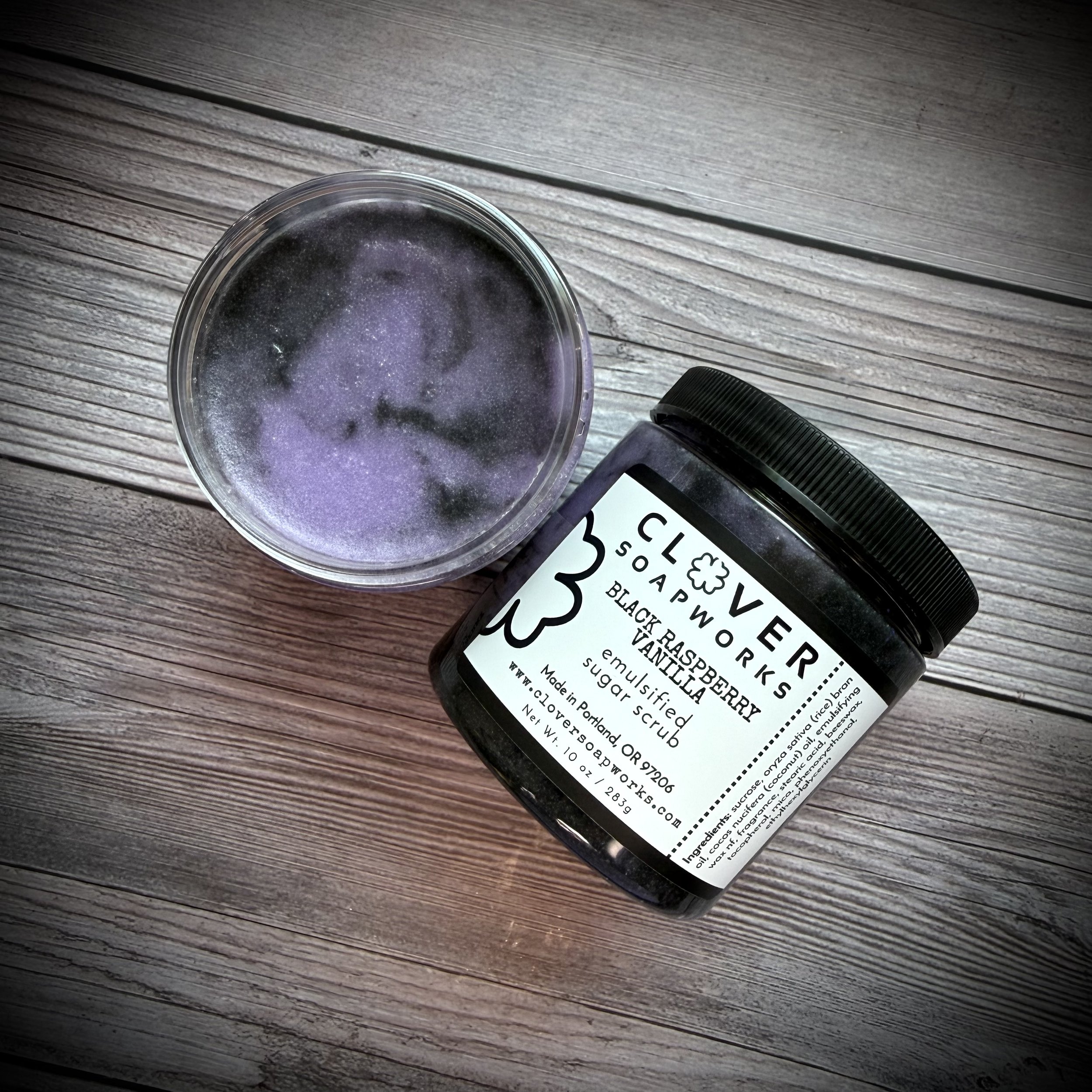 Black Raspberry Vanilla Emulsified Sugar Scrub