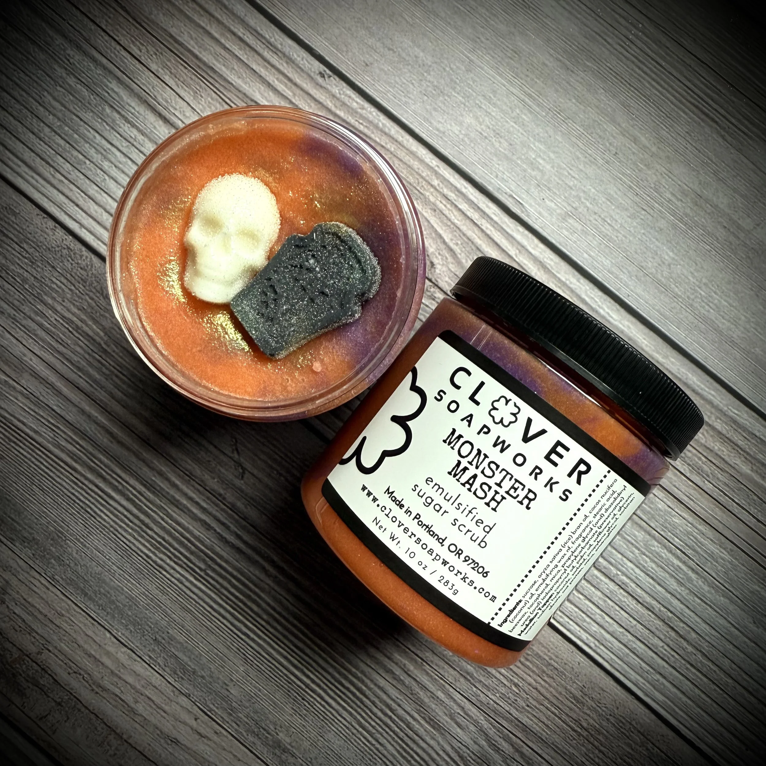 Monster Mash Emulsified Sugar Scrub - Fruity Breakfast Cereal