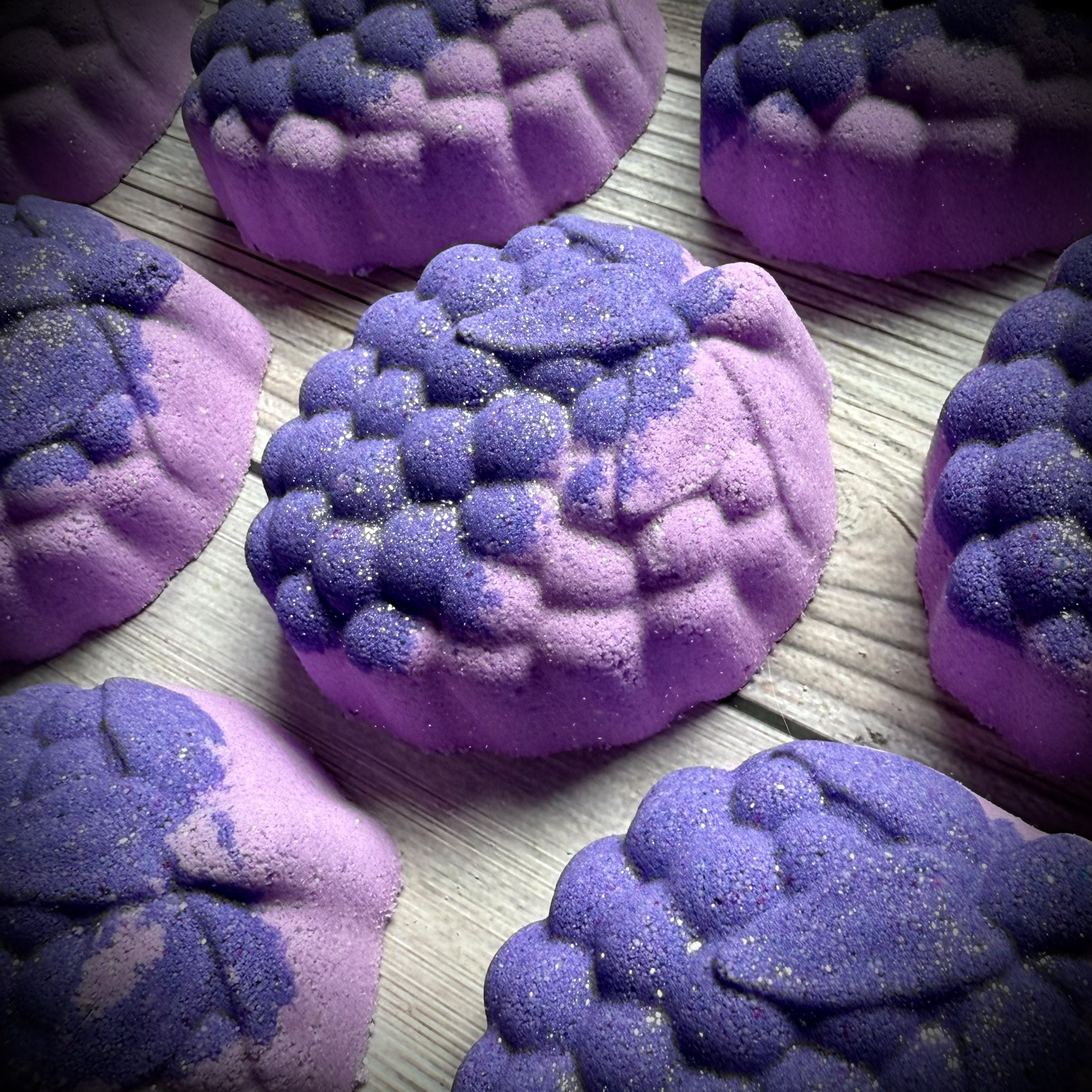 Black Raspberry Vanilla Bath Bomb
