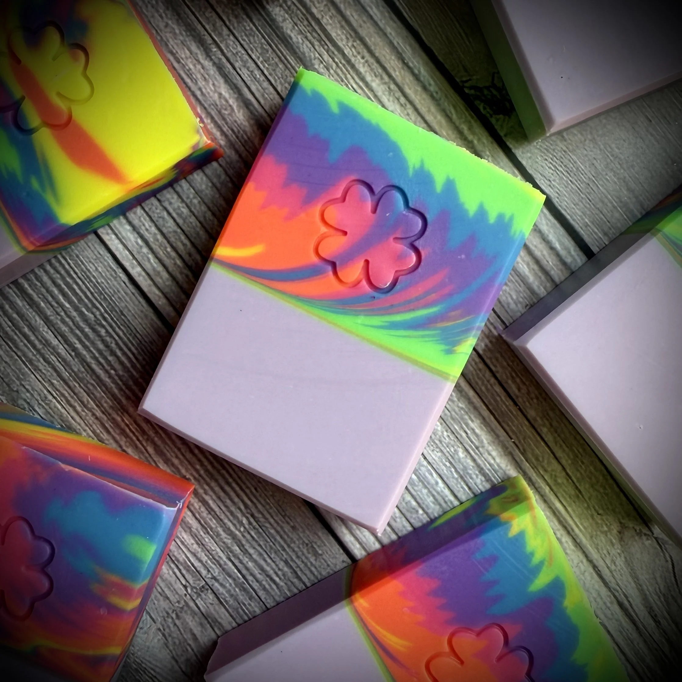 Rainbow Retreat Bar Soap - Lavender & Sweet Mint