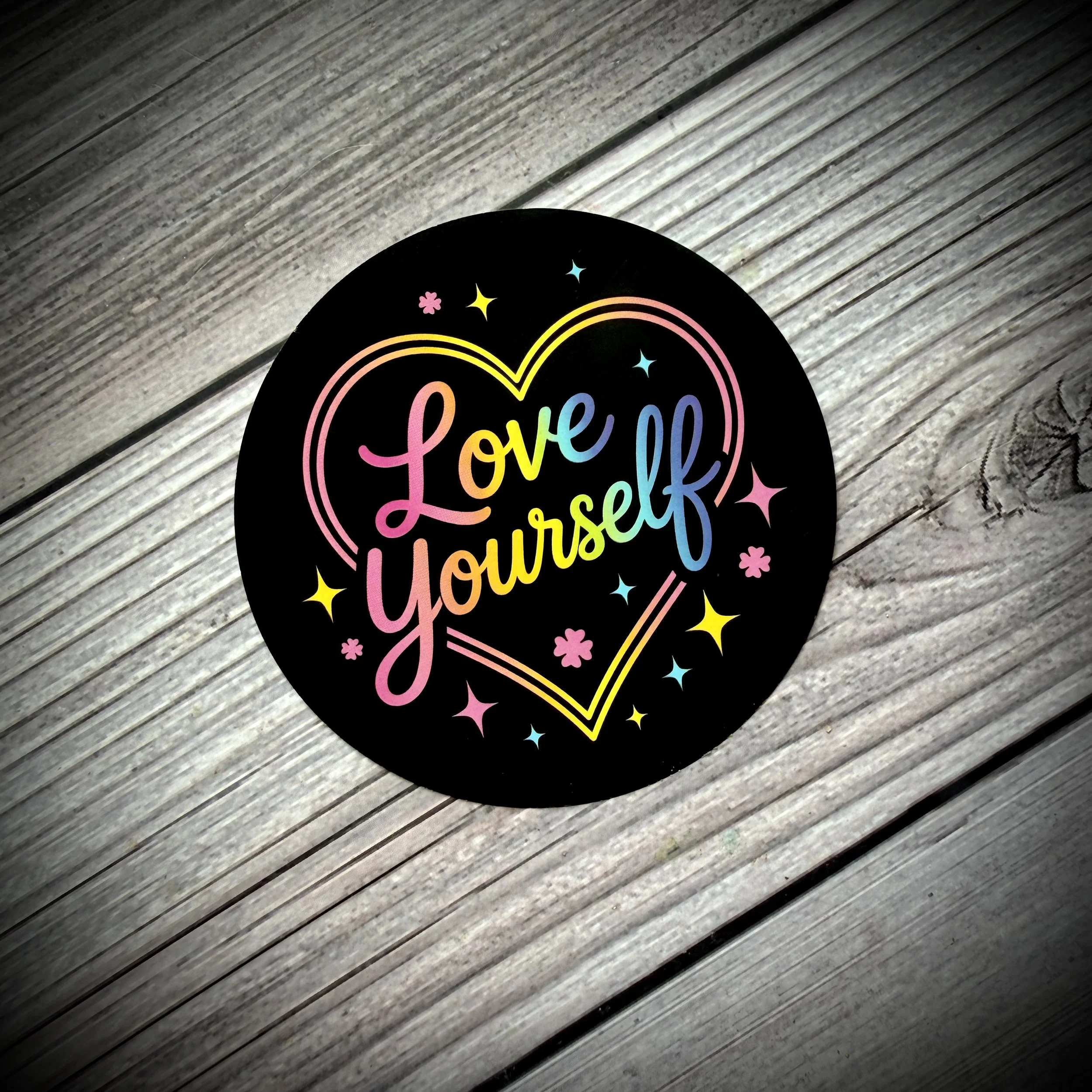 Love Yourself Sticker