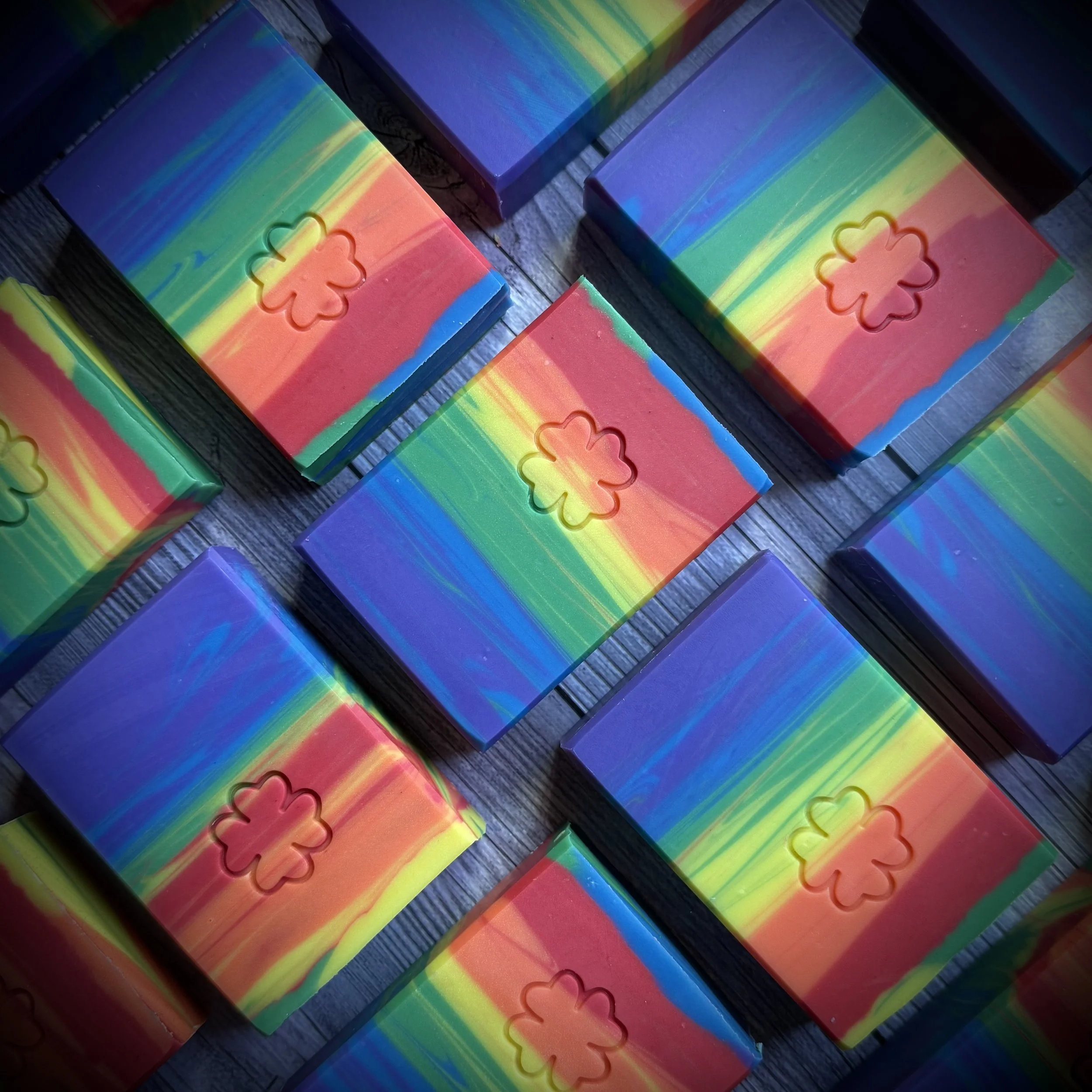 Rainbow Crush Bar Soap - Rainbow Sherbet