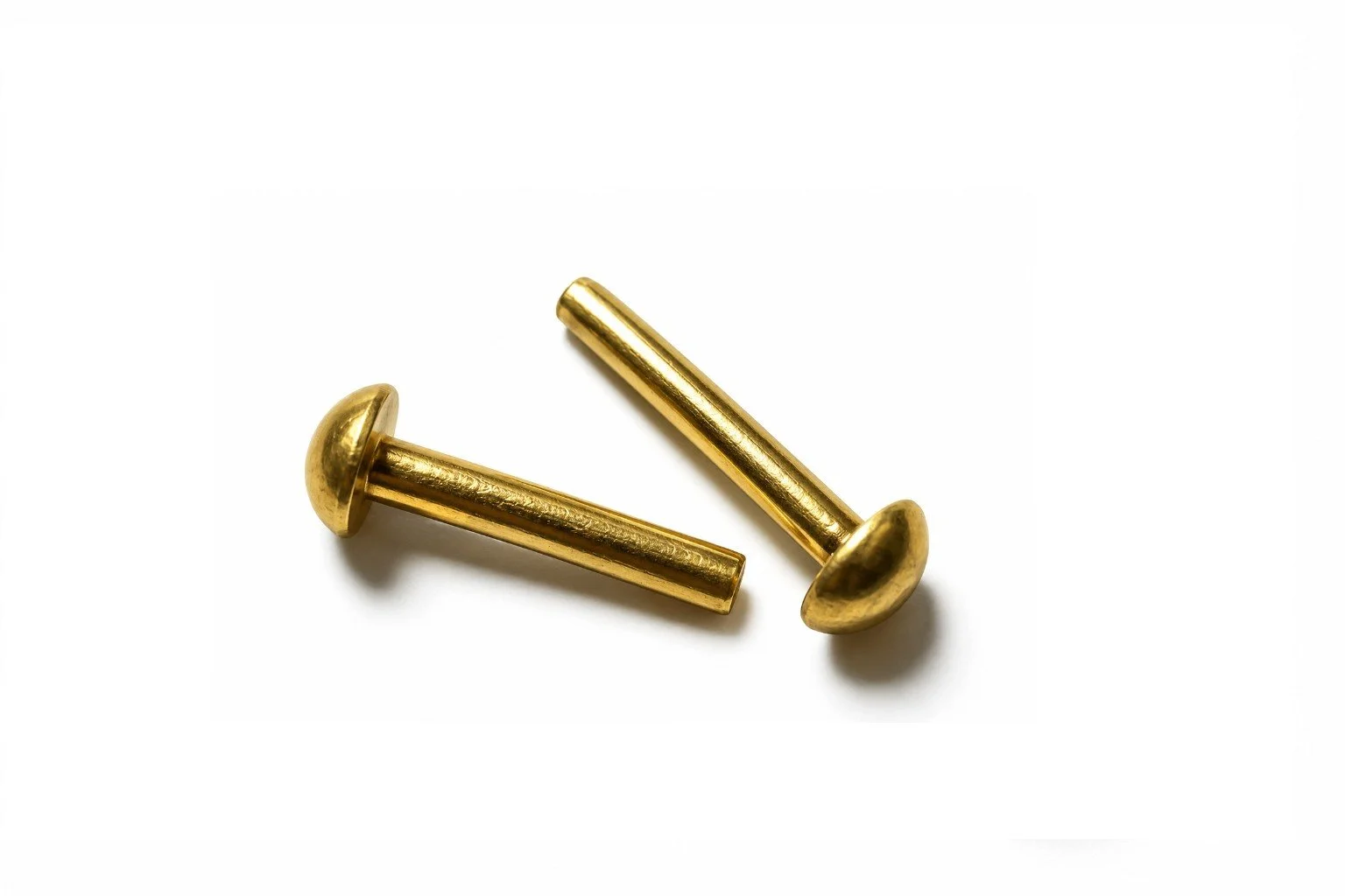 Solid Brass Rivet 3/8" Head