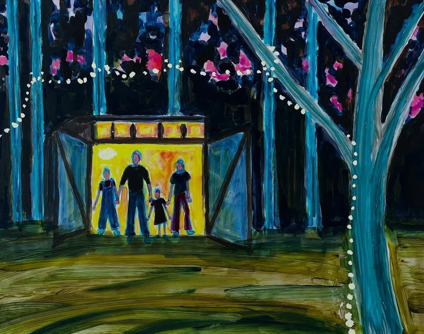 It&rsquo;s a Good Life

#allivangruenart 
#allivangruen
#contemporaryartist
#emergingartist
#figurepainting
#nostalgia
#artforinteriors
#curatedeye
#figuration