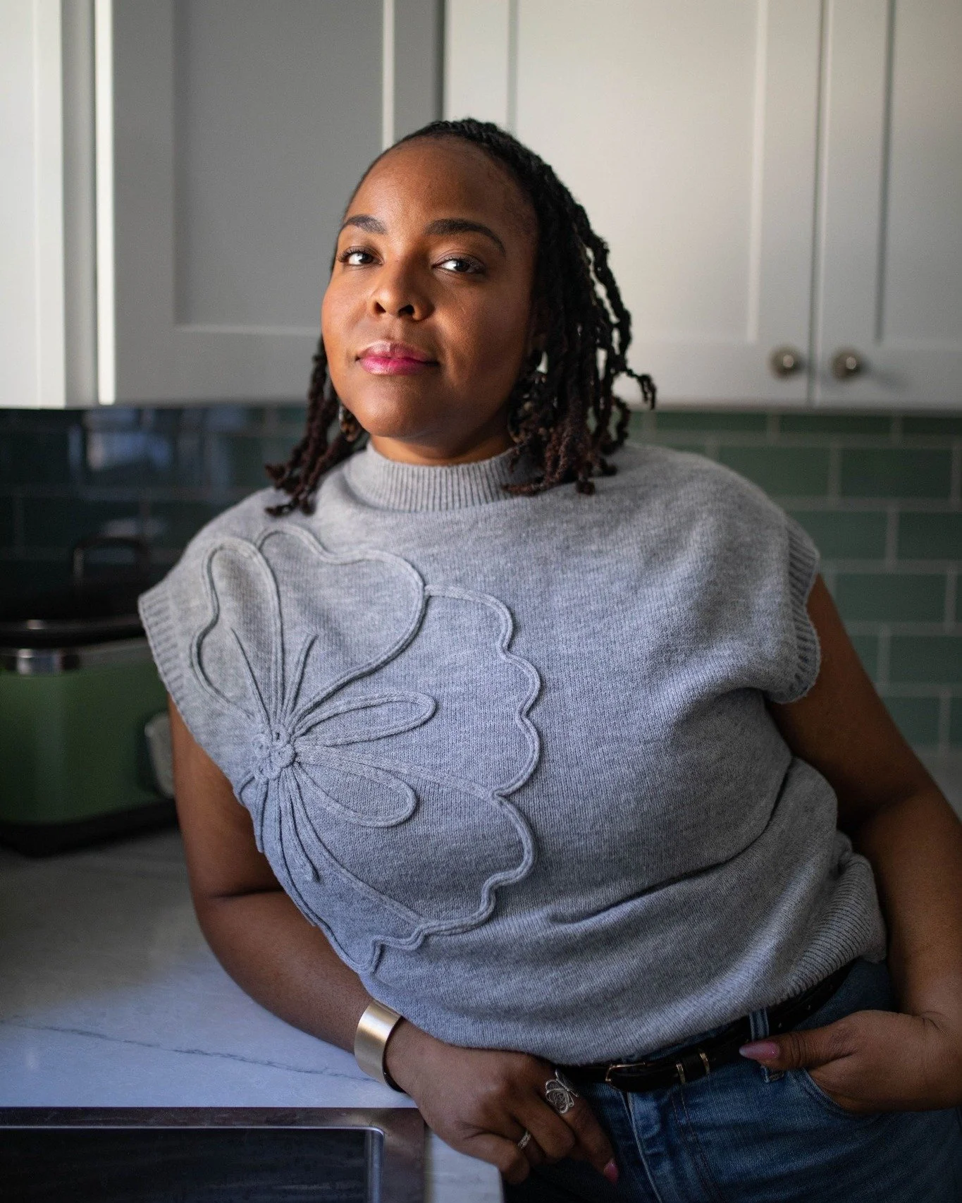 This is the face of a designer who believes beige is optional.

Color is my signature, and when a space comes together exactly the way I imagined it; layered, bold, and unapologetically full of personality, you can see the pride written all over my f