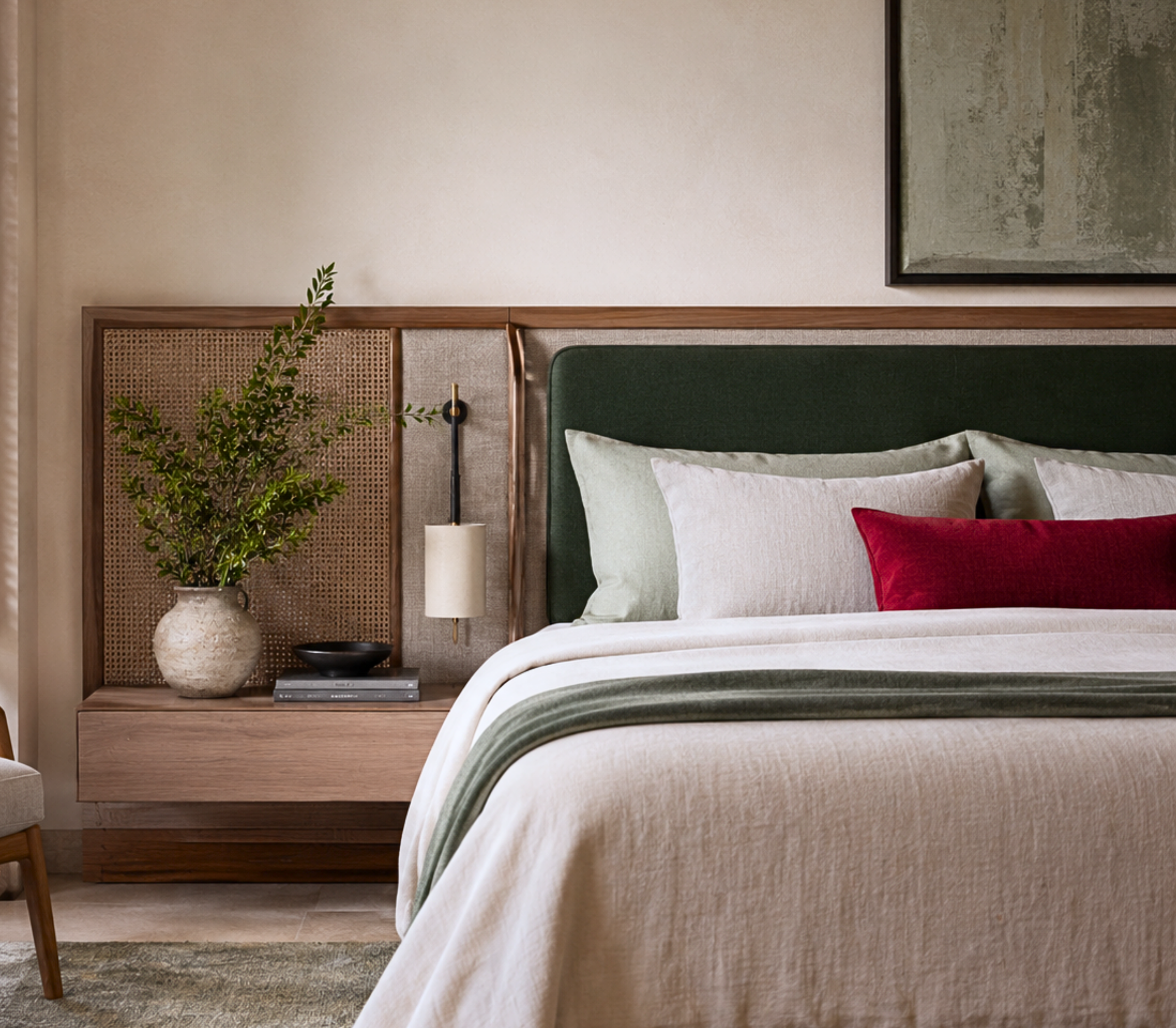 Jaded: A Serene Green Palette With One Bold Surprise