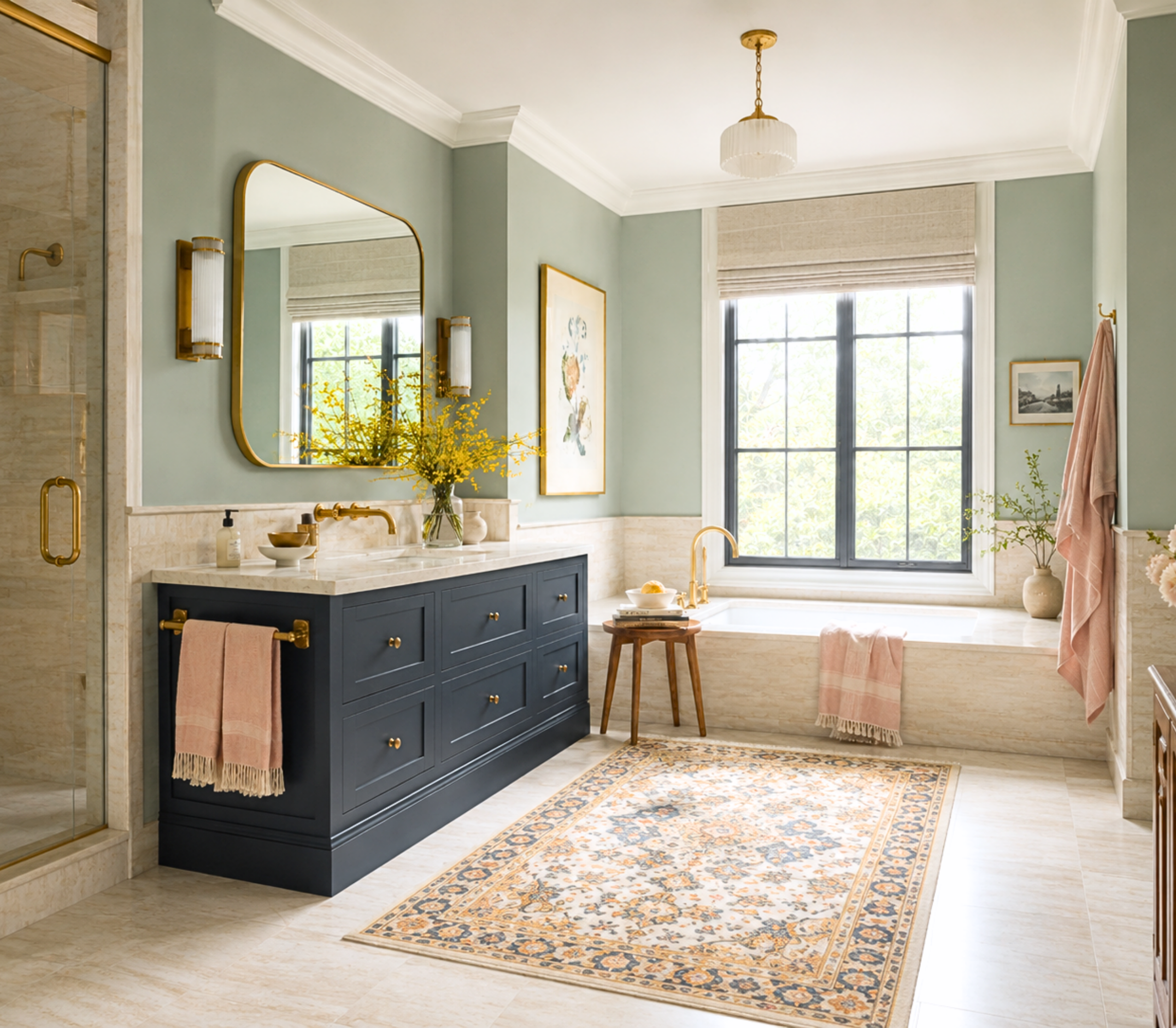 City of Stars: A Romantic, Vintage Palette in Cream, Copper, and Twilight Blue