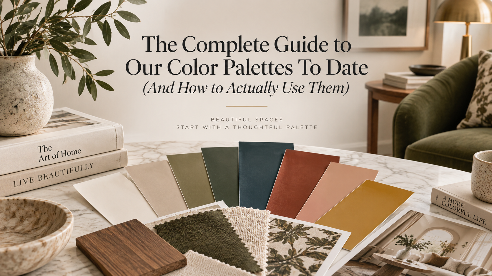A Complete Guide to Our Color Palettes To Date (And How to Actually Use Them)