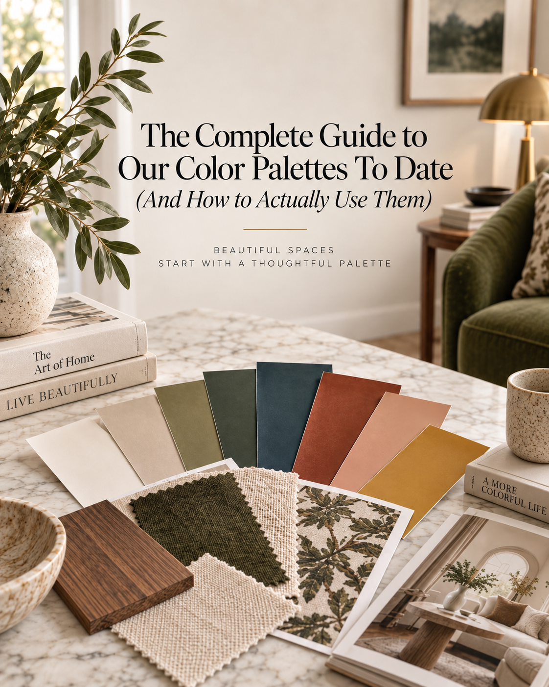 A Complete Guide to Our Color Palettes To Date (And How to Actually Use Them)