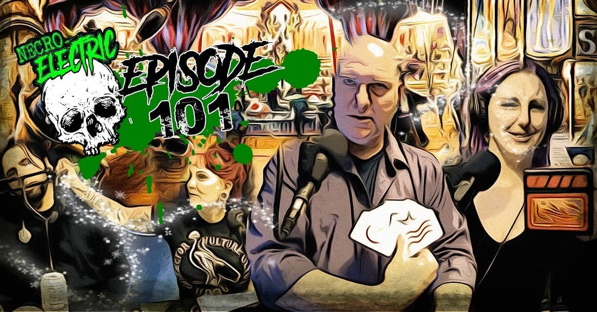 Necro Electric EP 101 |Abracadabra Alakazam with guest the amazing Professor Pendark

This week on N.E.P⚡
We hang out with master of magic, escape artist and mund reader Professor Pendark, we talk magic, the dark side, how get got his name, palm read