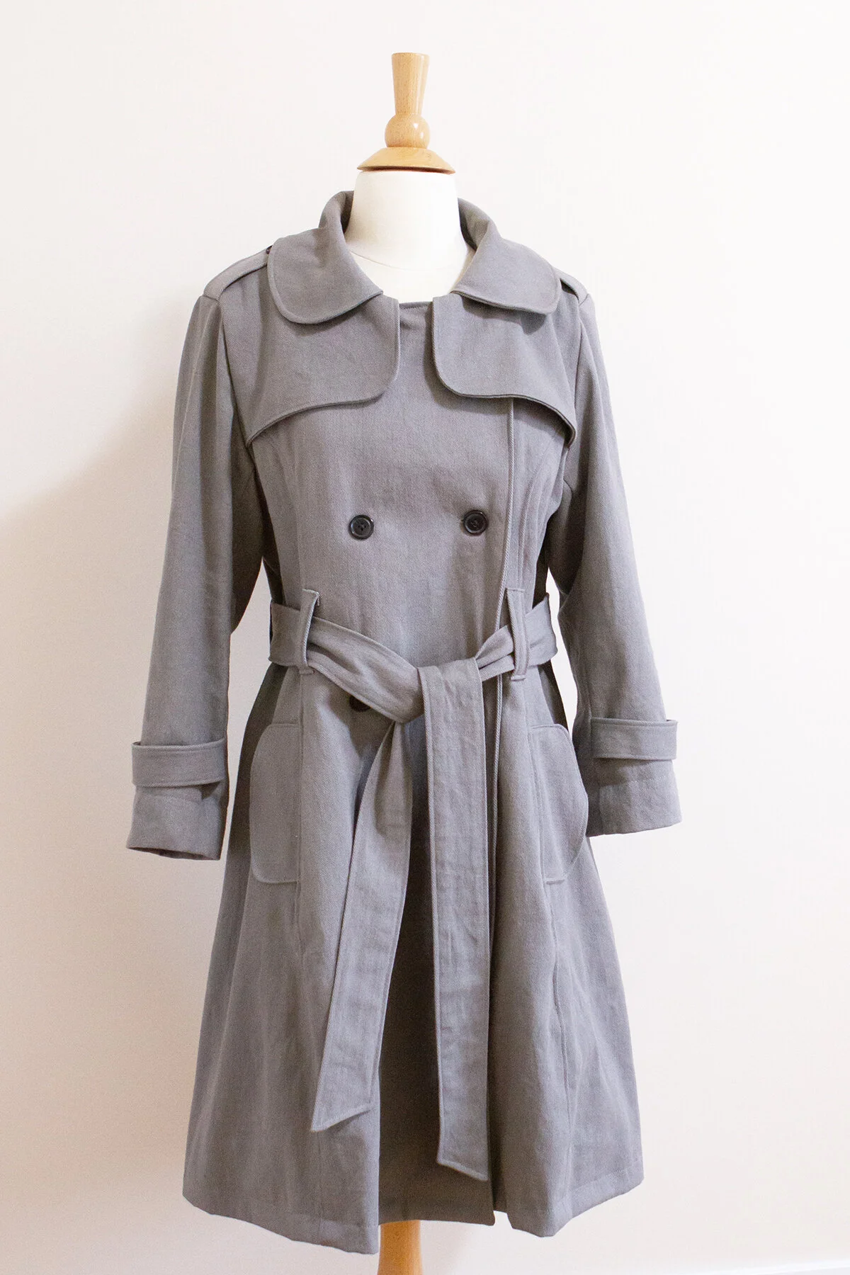 YOKE Reversible Trench Coat SAGE GREEN YOKE 20aw reversible trench