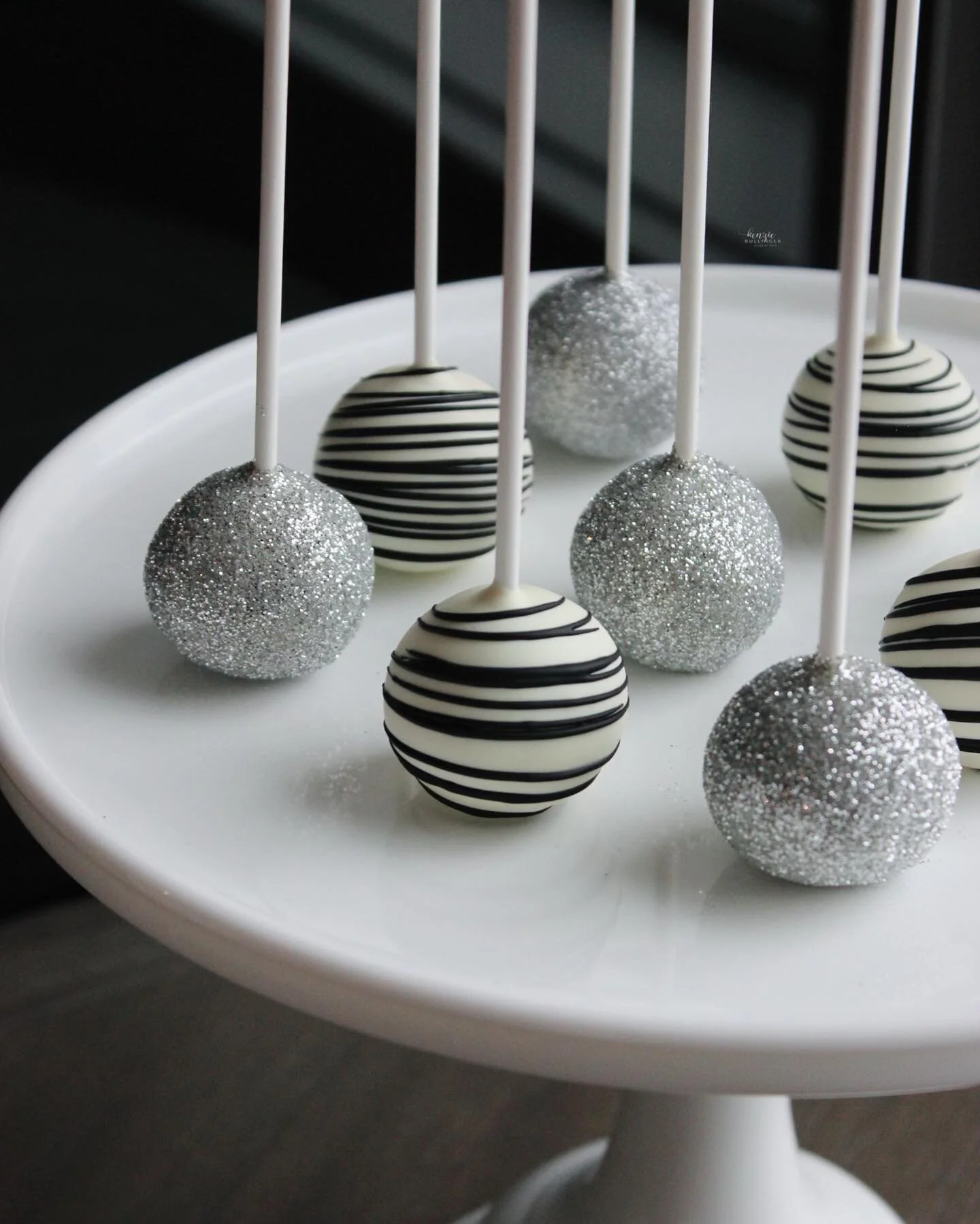 silver glitter