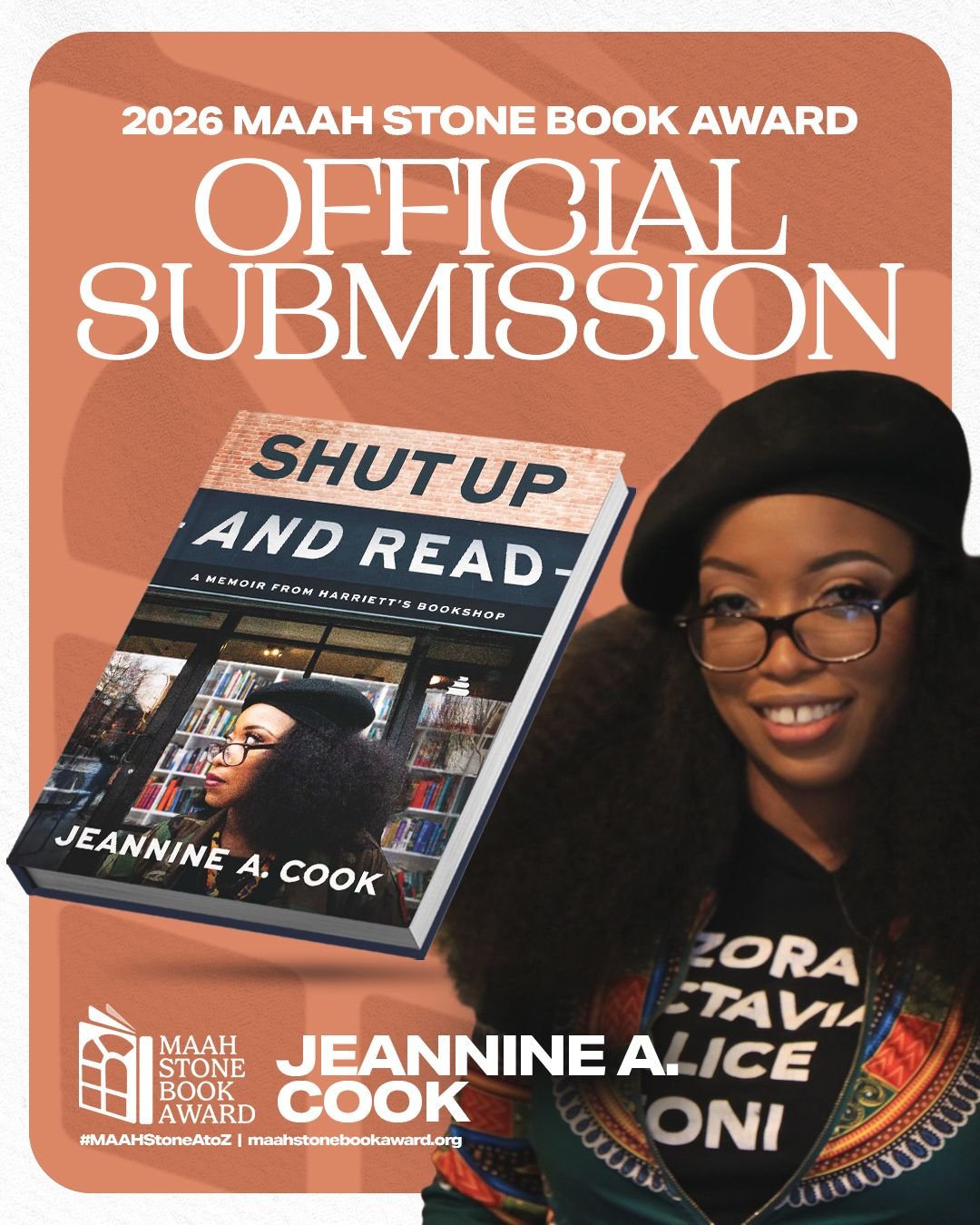32/158 "Shut Up and Read is an unguarded laying-open of the author&rsquo;s inner world, guided by ancestors and the spirit of Harriet Tubman as they navigate justice, love, grief, and the tender labor of evolution. It is both testimony and carto